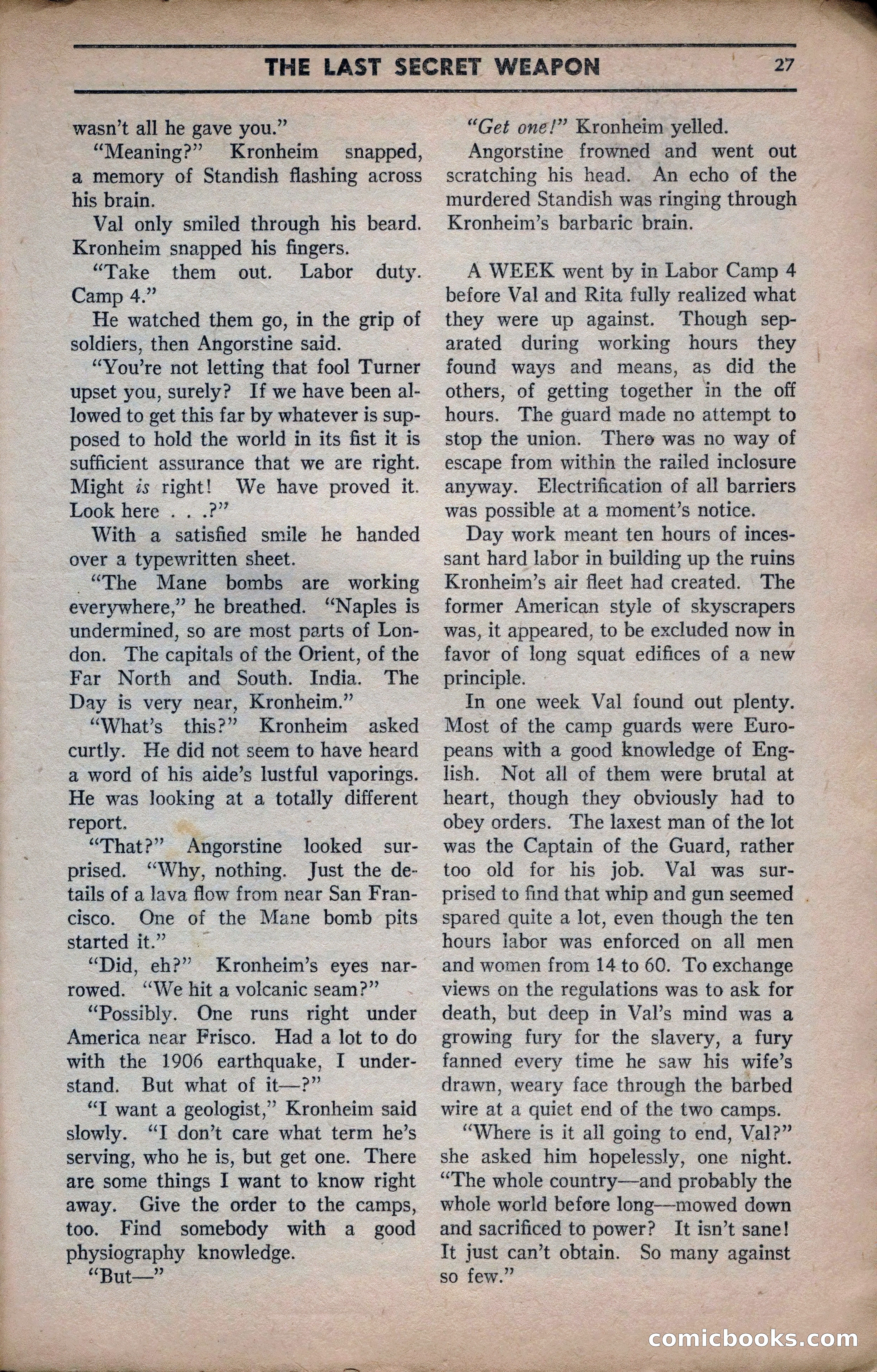 Marvel Stories, April 1941 — page 27 of 116