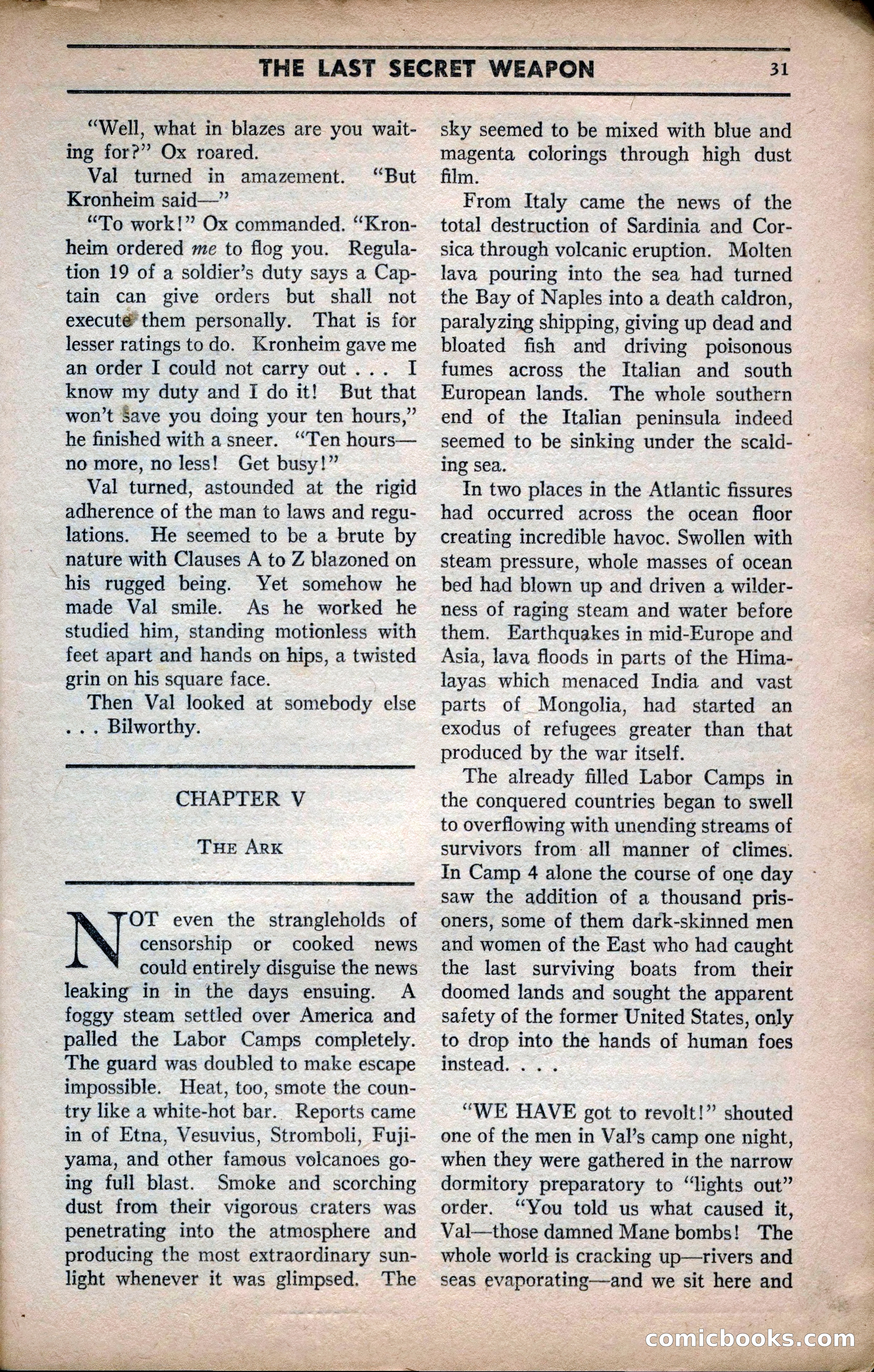 Marvel Stories, April 1941 — page 31 of 116