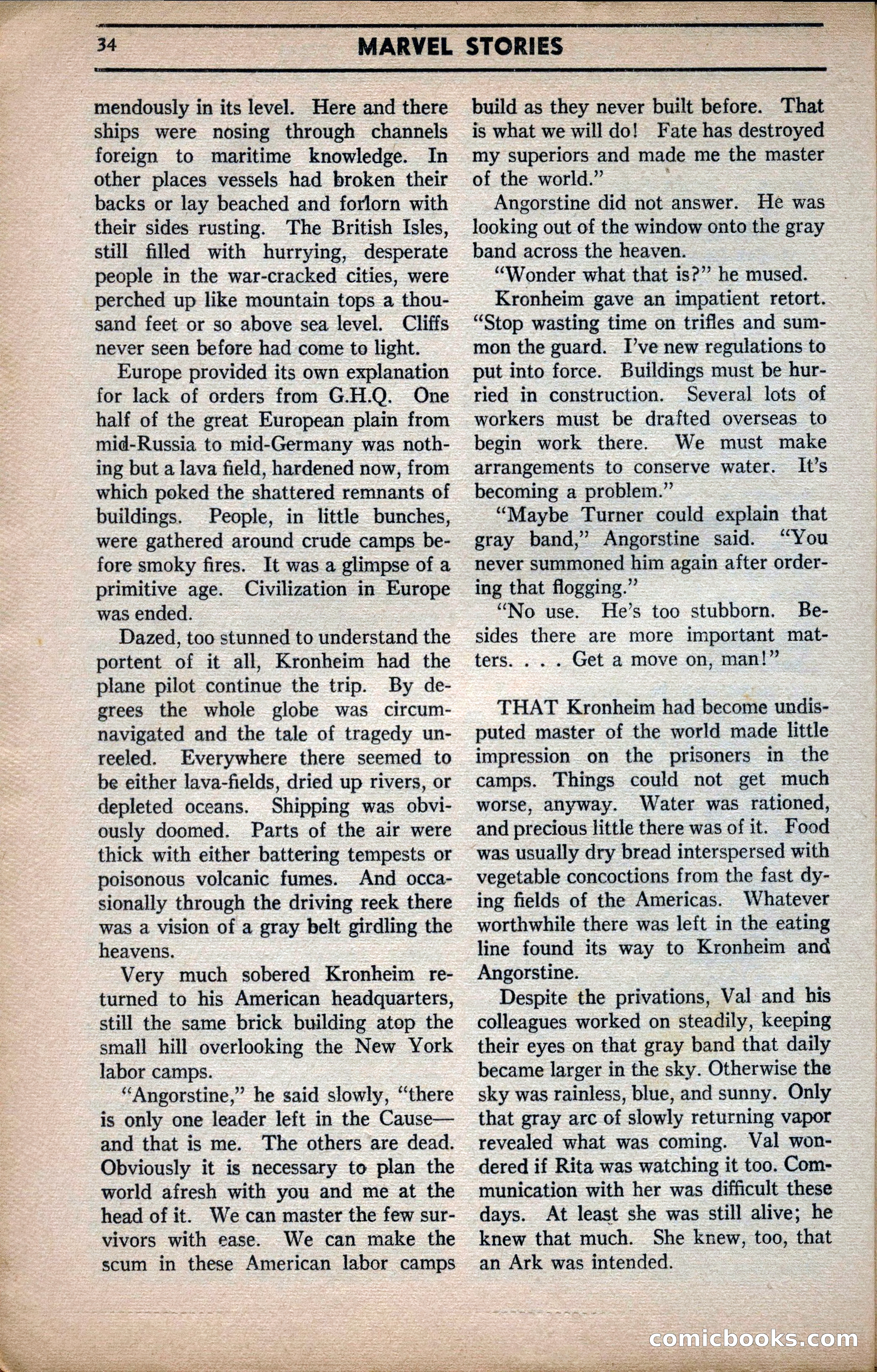 Marvel Stories, April 1941 — page 34 of 116