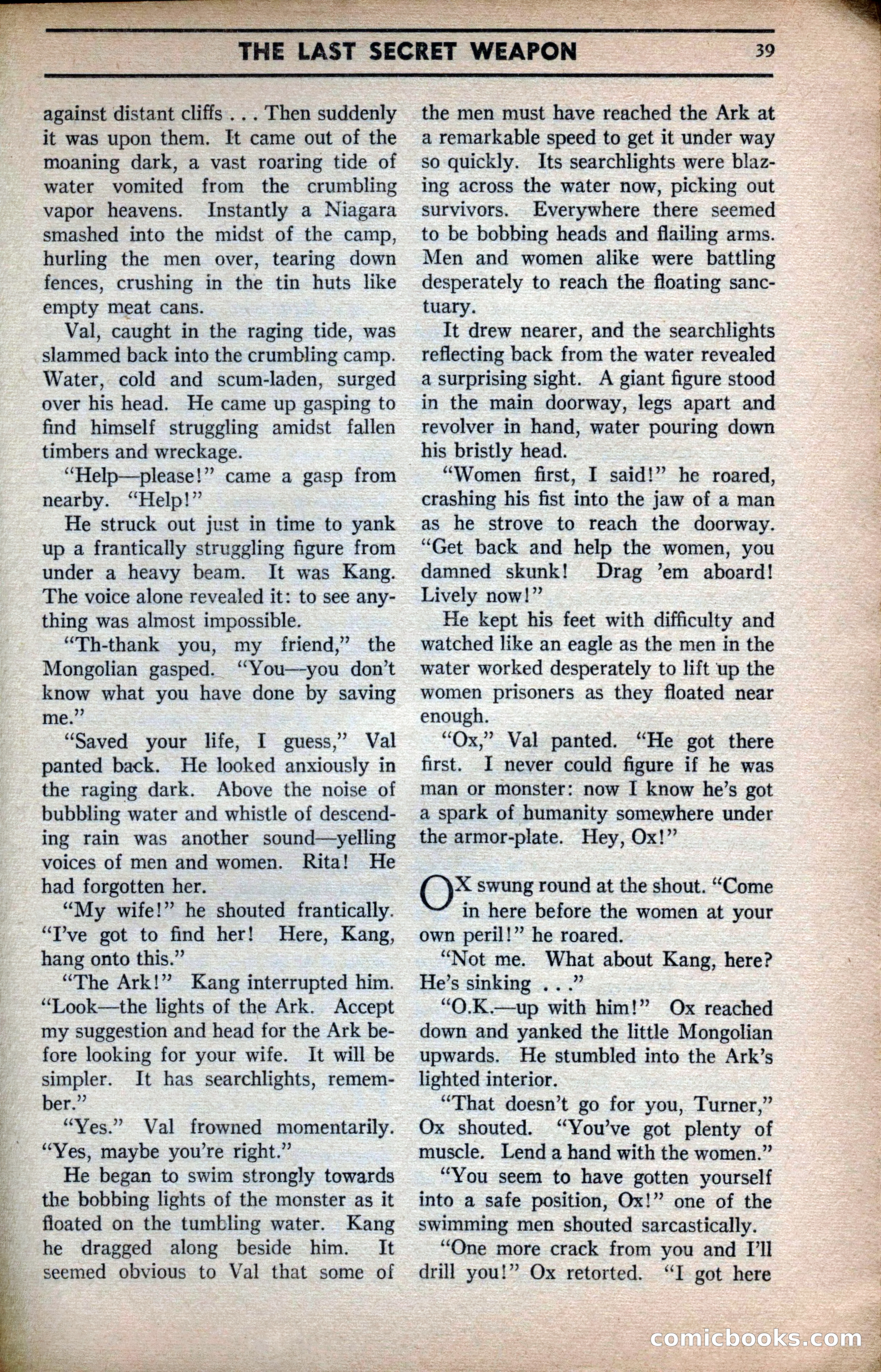 Marvel Stories, April 1941 — page 39 of 116
