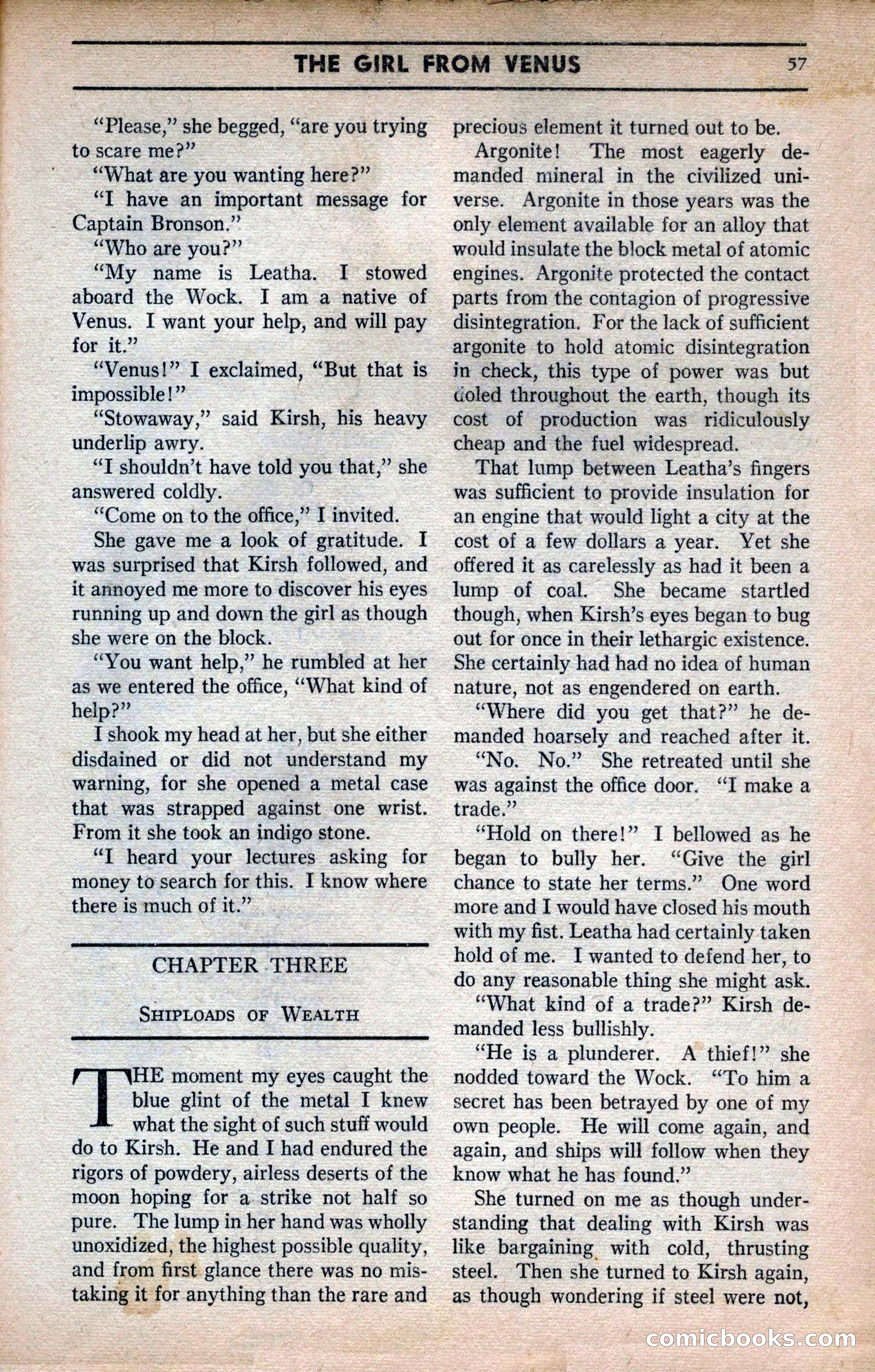 Marvel Stories, April 1941 — page 57 of 116
