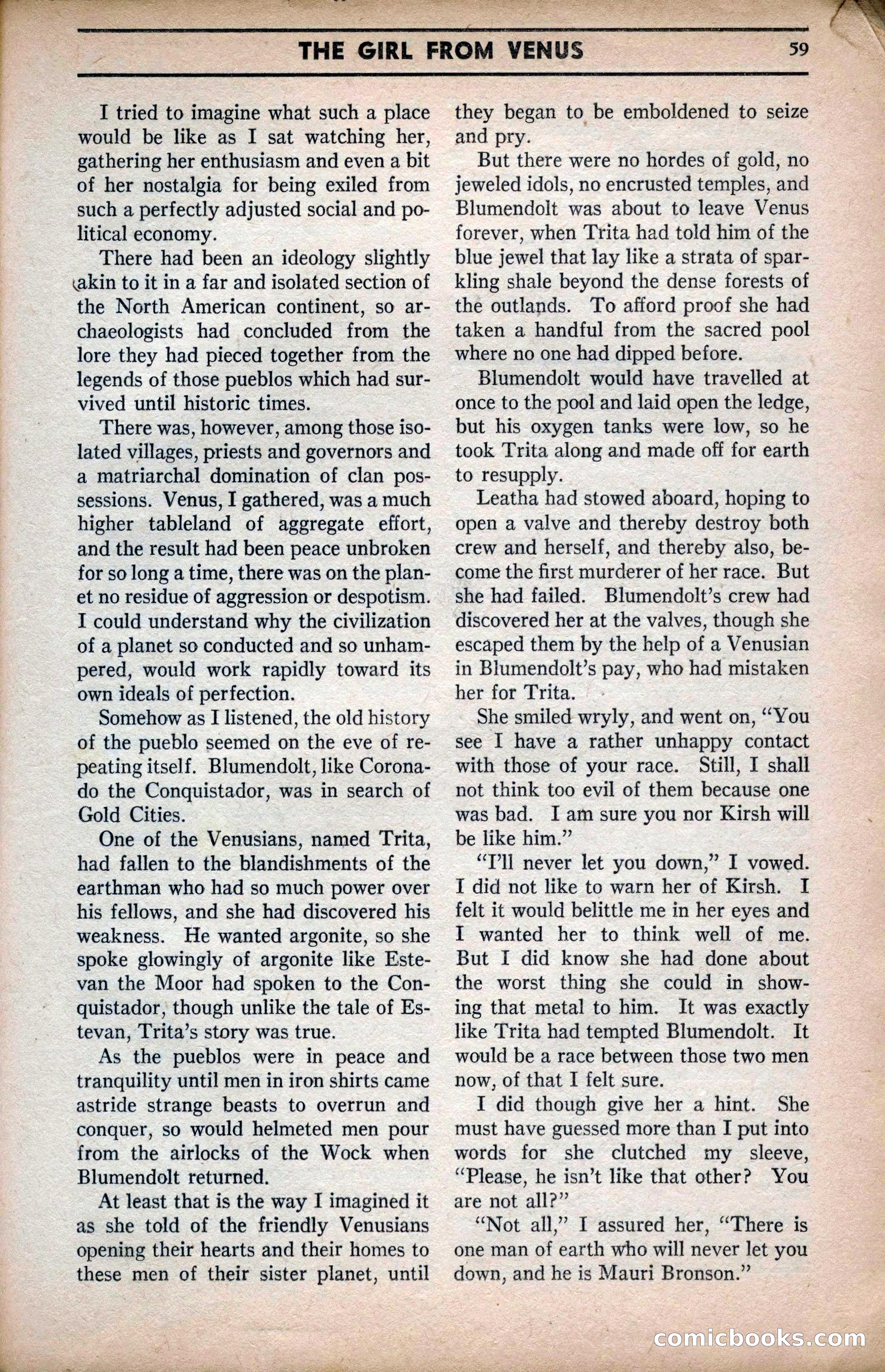 Marvel Stories, April 1941 — page 59 of 116