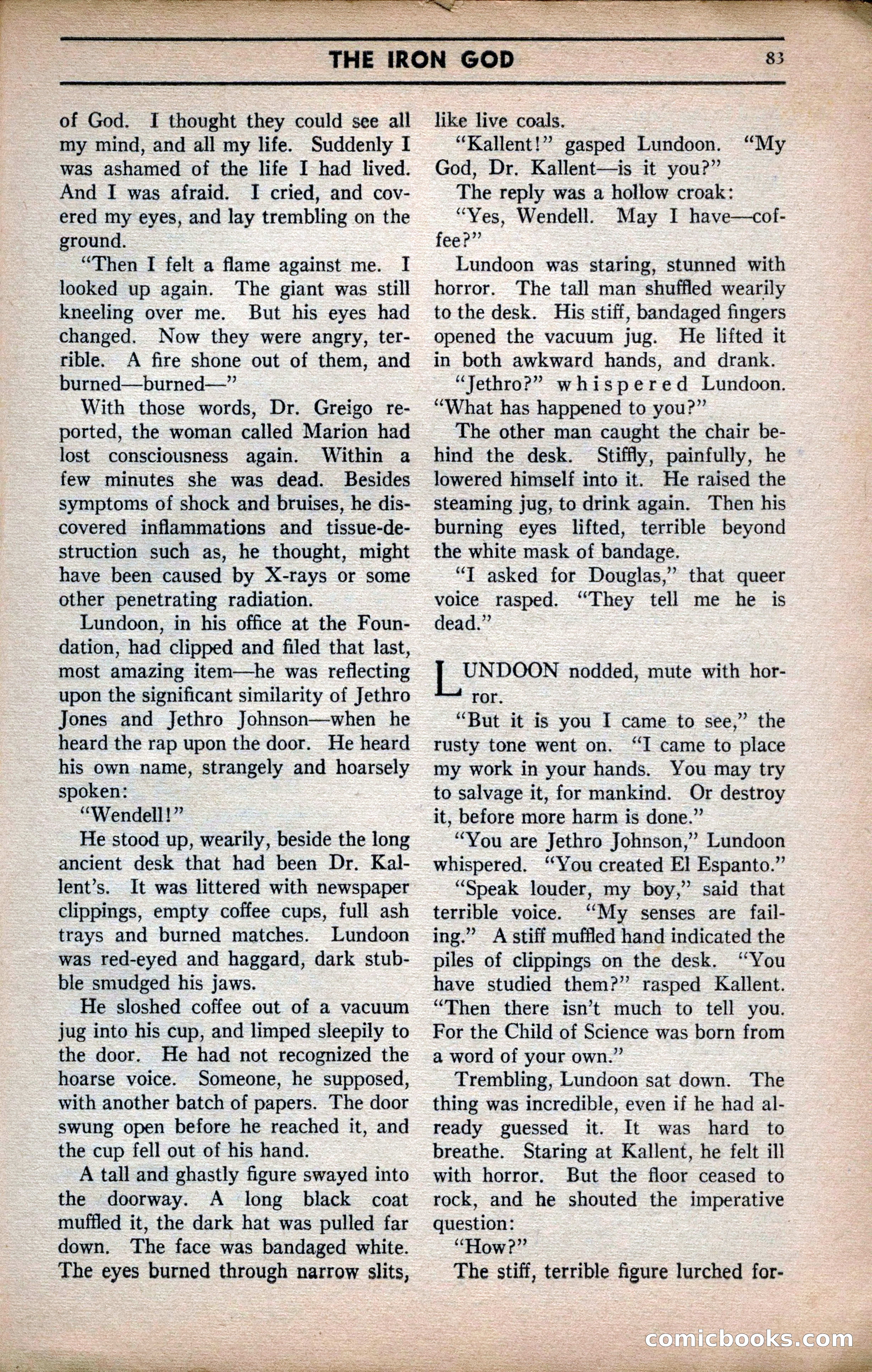 Marvel Stories, April 1941 — page 83 of 116