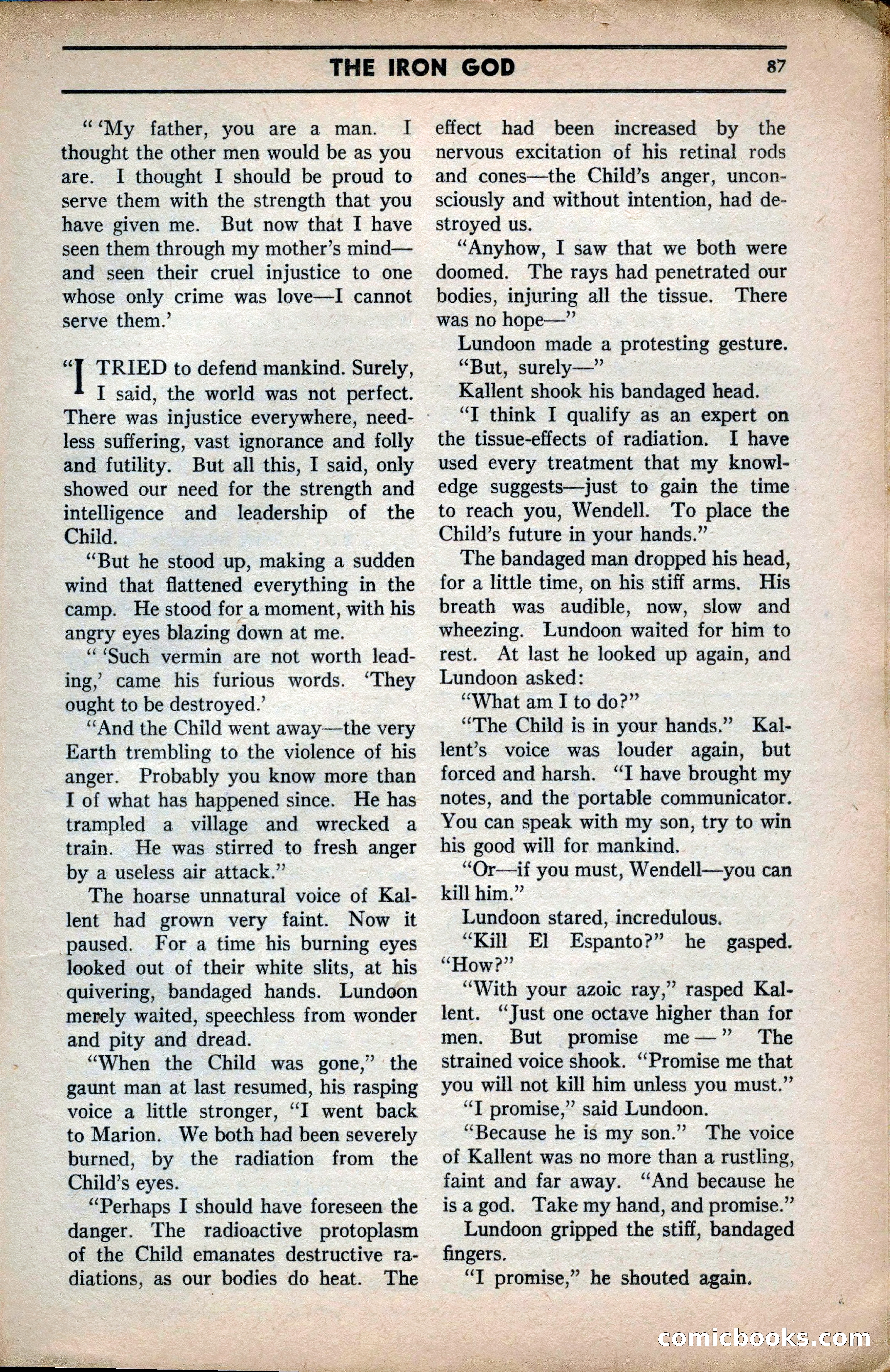 Marvel Stories, April 1941 — page 87 of 116