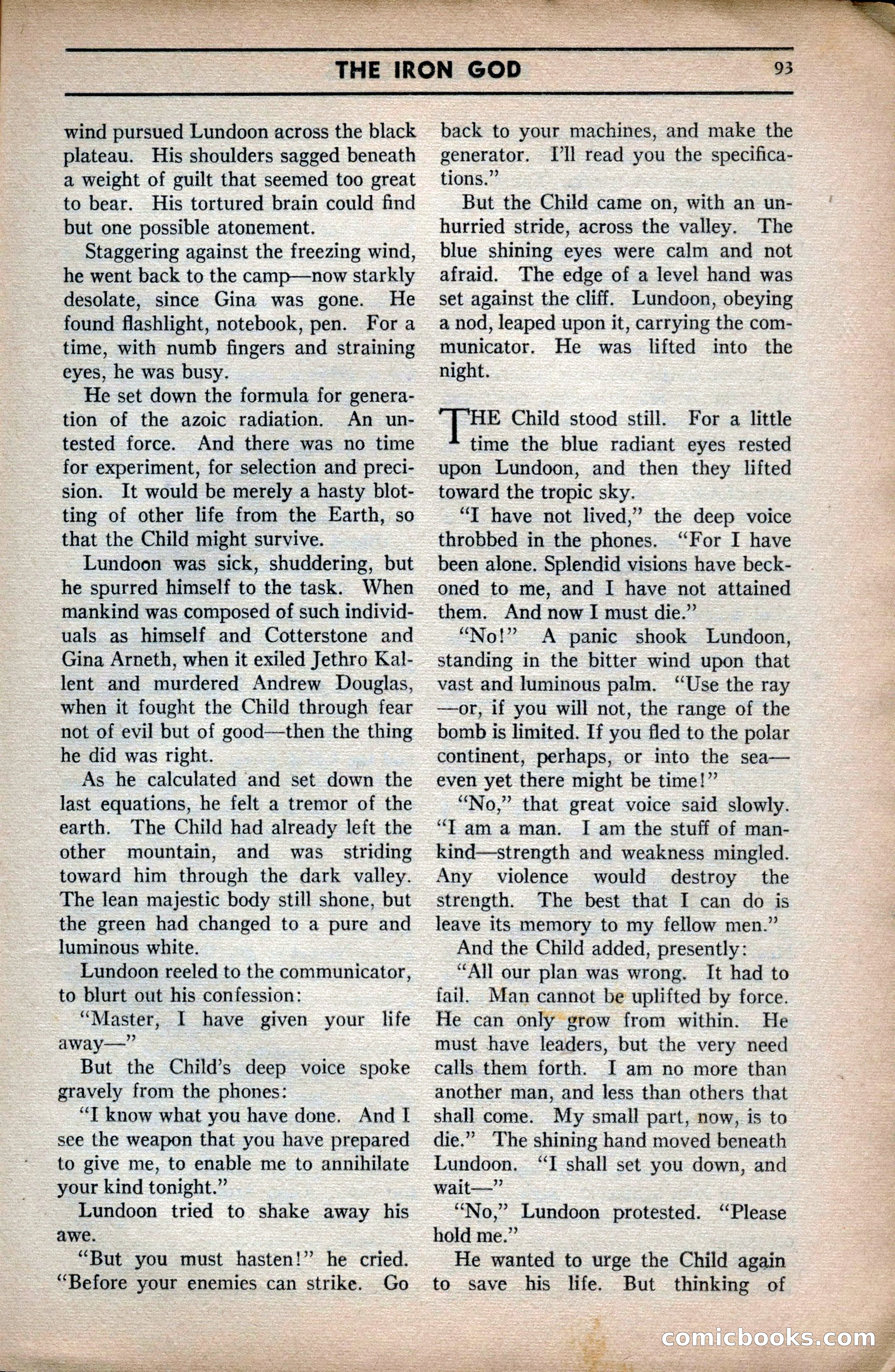 Marvel Stories, April 1941 — page 93 of 116