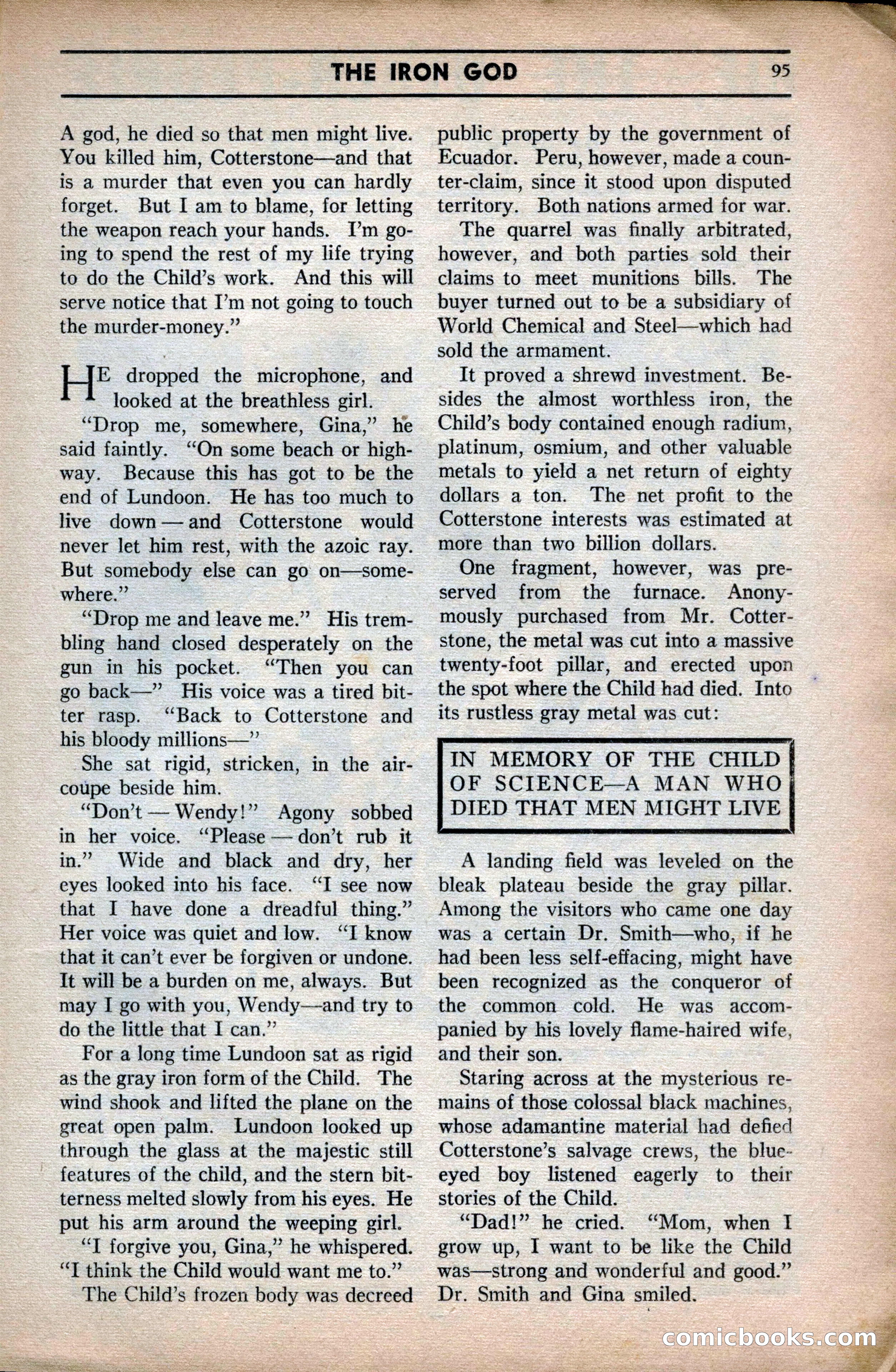 Marvel Stories, April 1941 — page 95 of 116