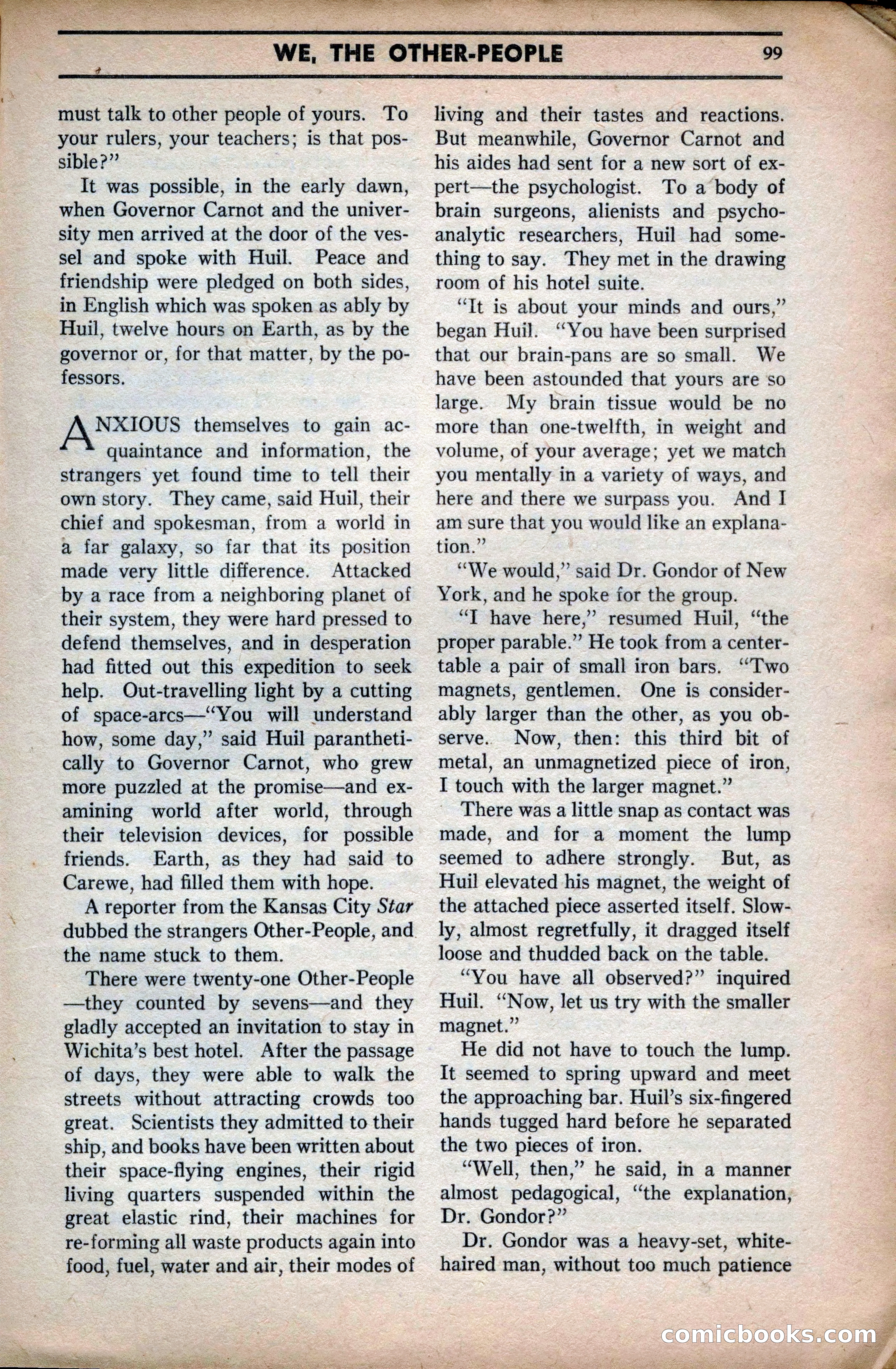 Marvel Stories, April 1941 — page 99 of 116