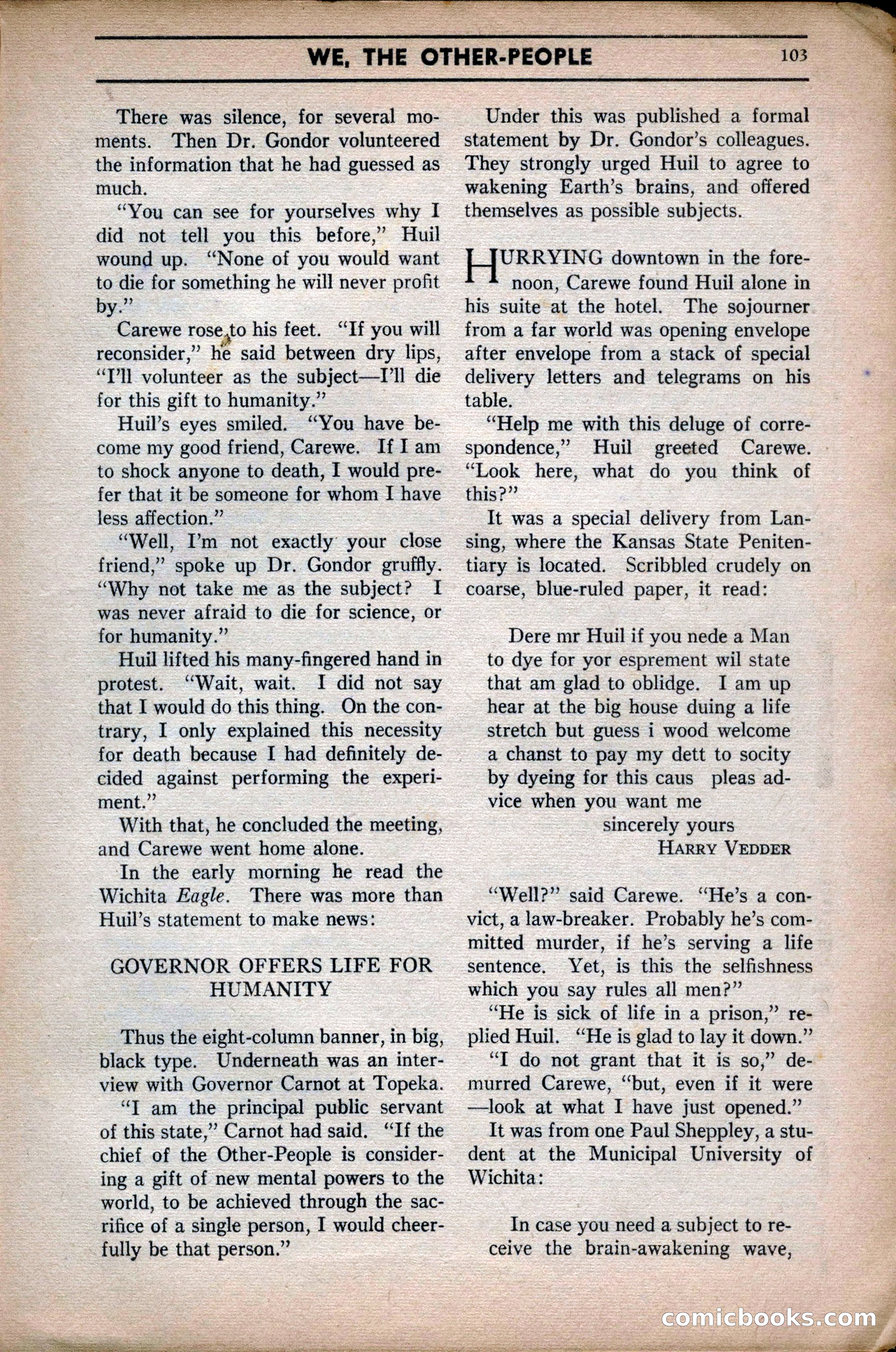 Marvel Stories, April 1941 — page 103 of 116