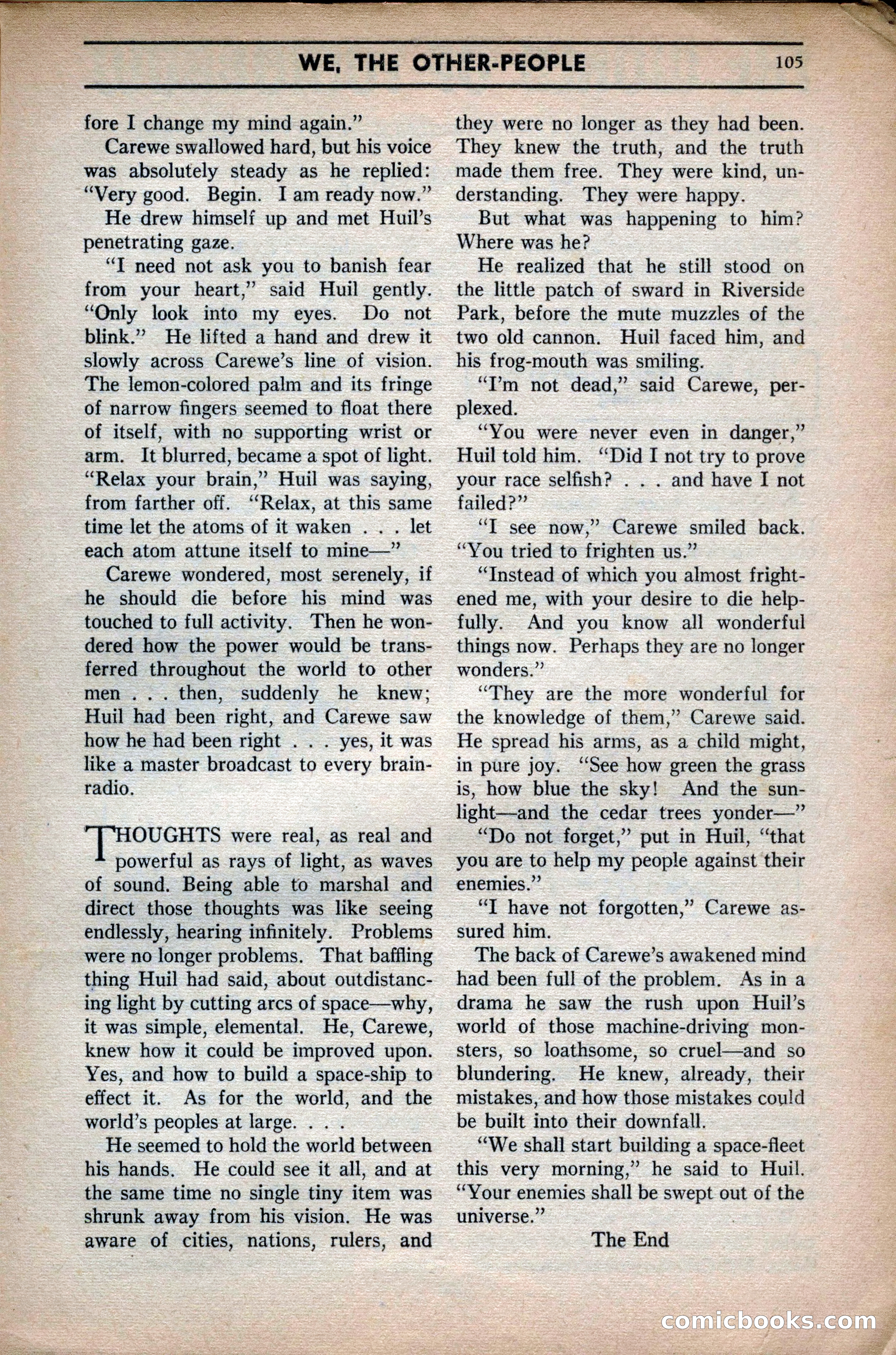 Marvel Stories, April 1941 — page 105 of 116