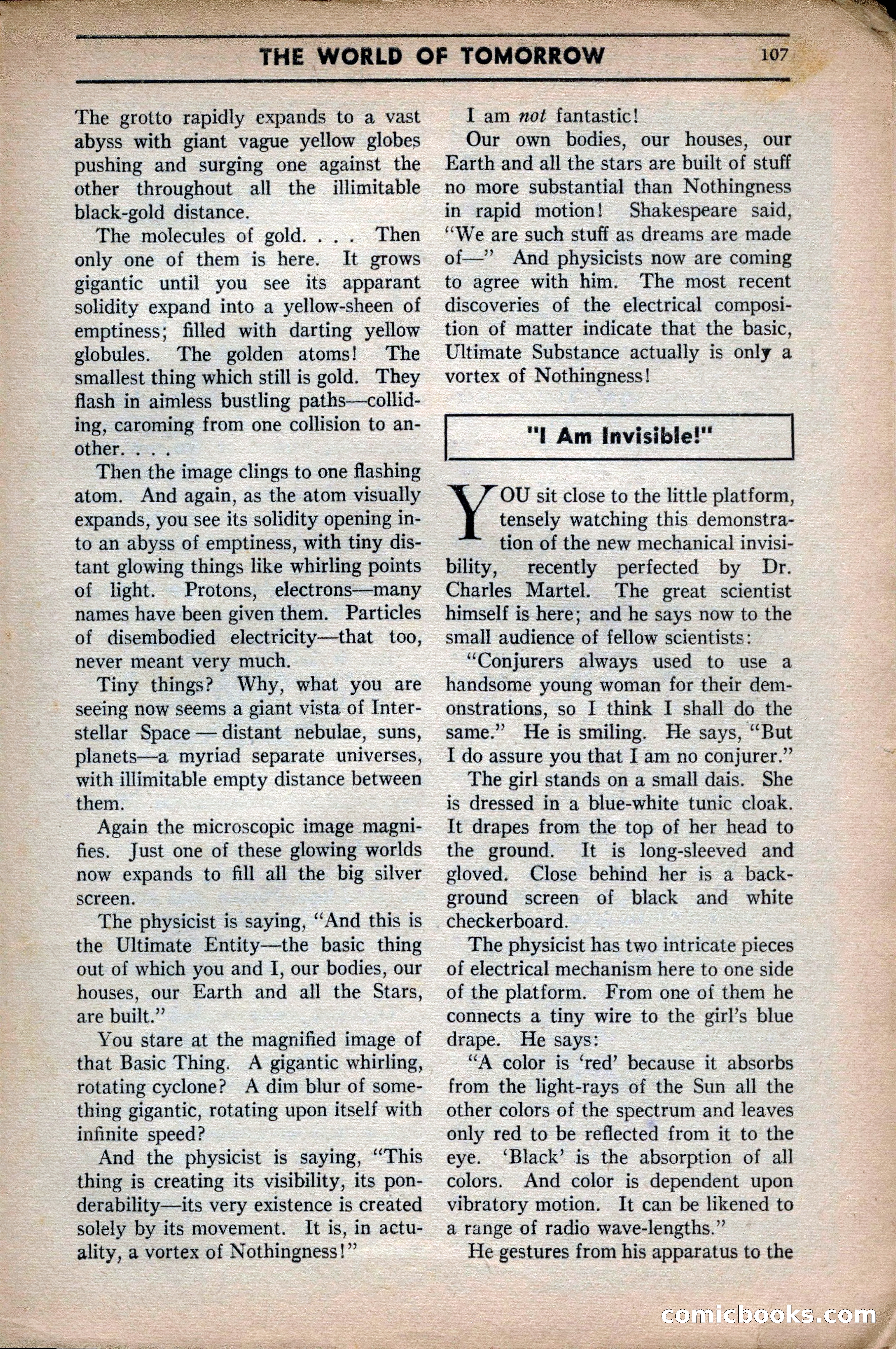 Marvel Stories, April 1941 — page 107 of 116