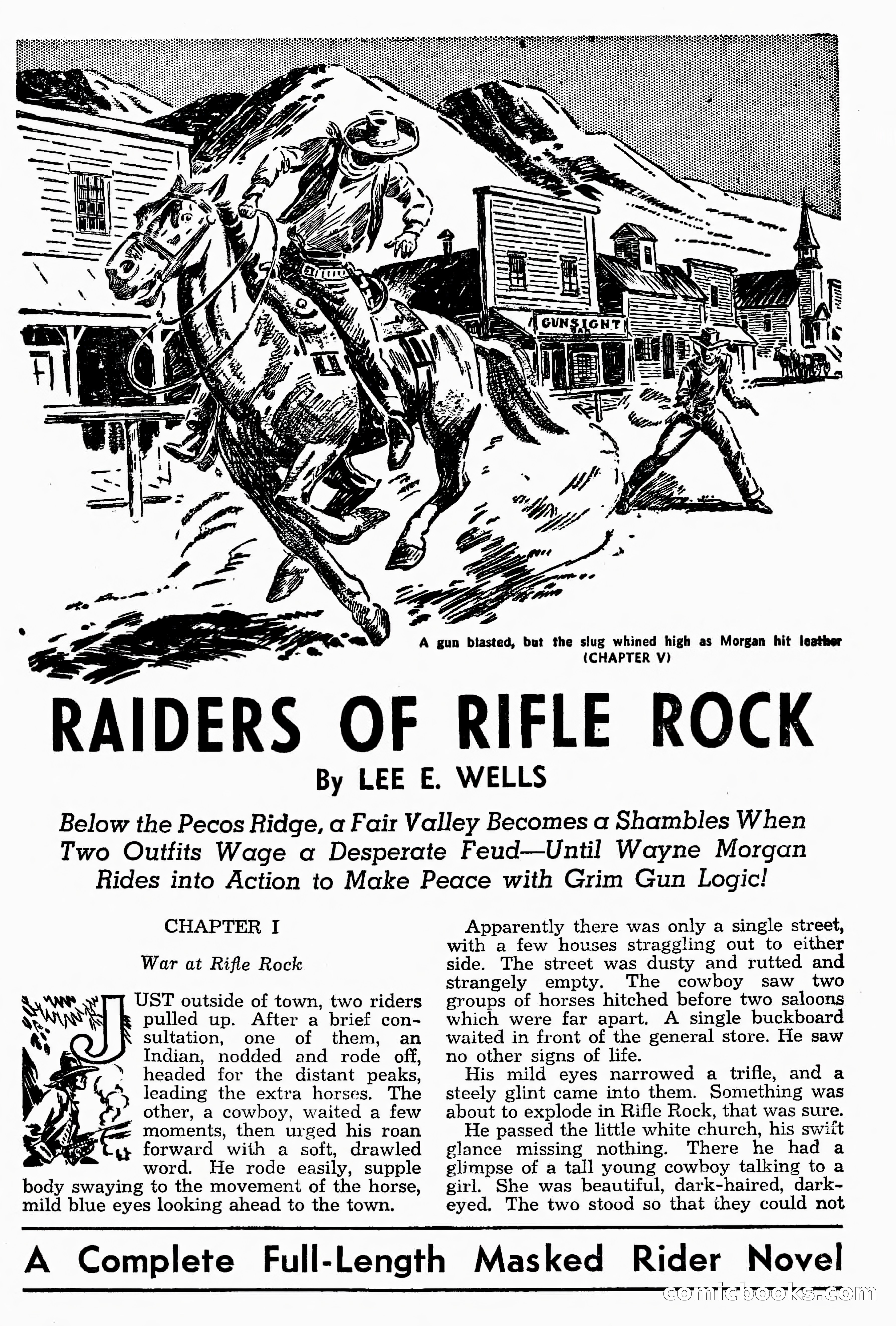 Masked Rider Western, Winter Issue — page 22 of 168