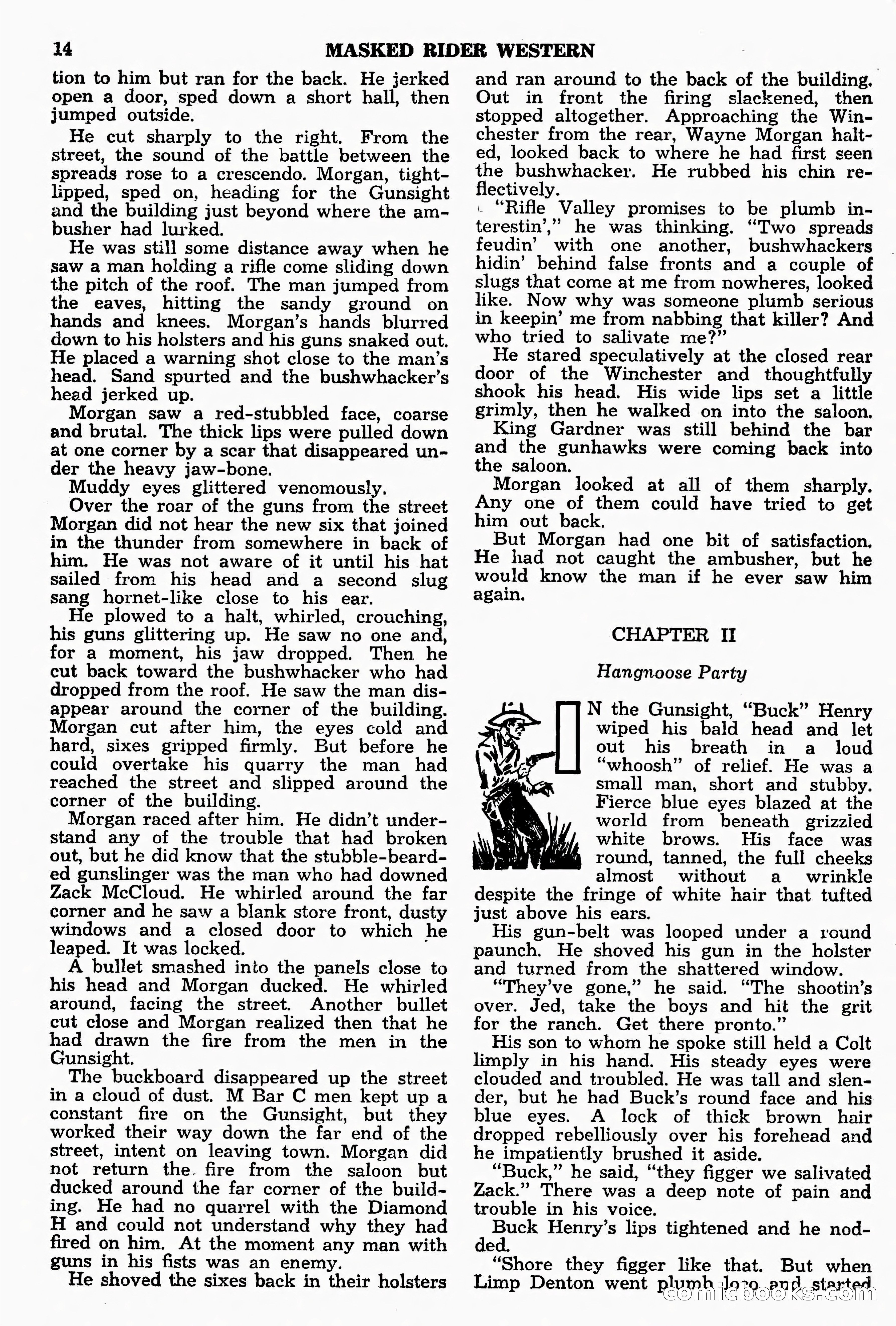 Masked Rider Western, Winter Issue — page 28 of 168