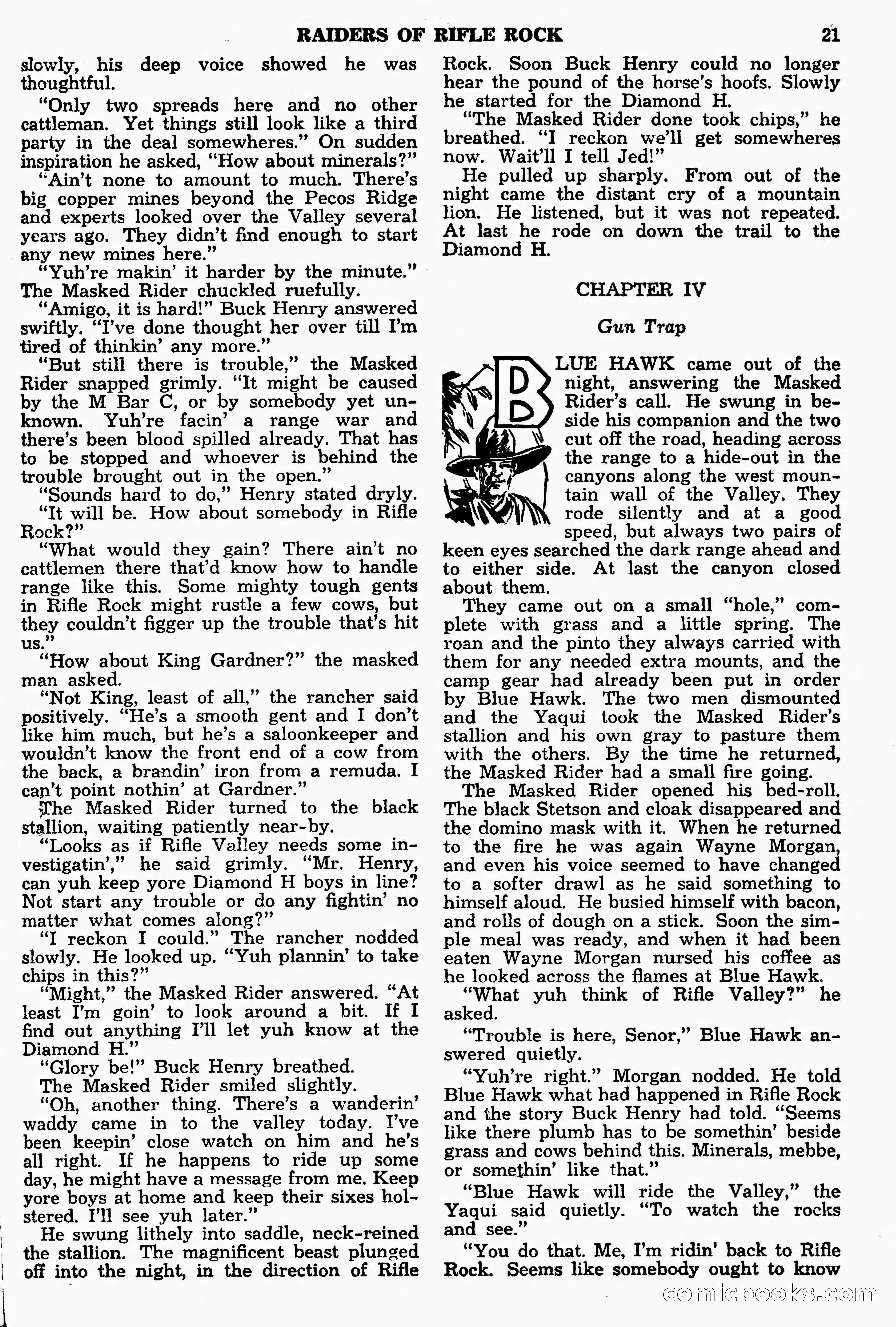 Masked Rider Western, Winter Issue — page 41 of 168