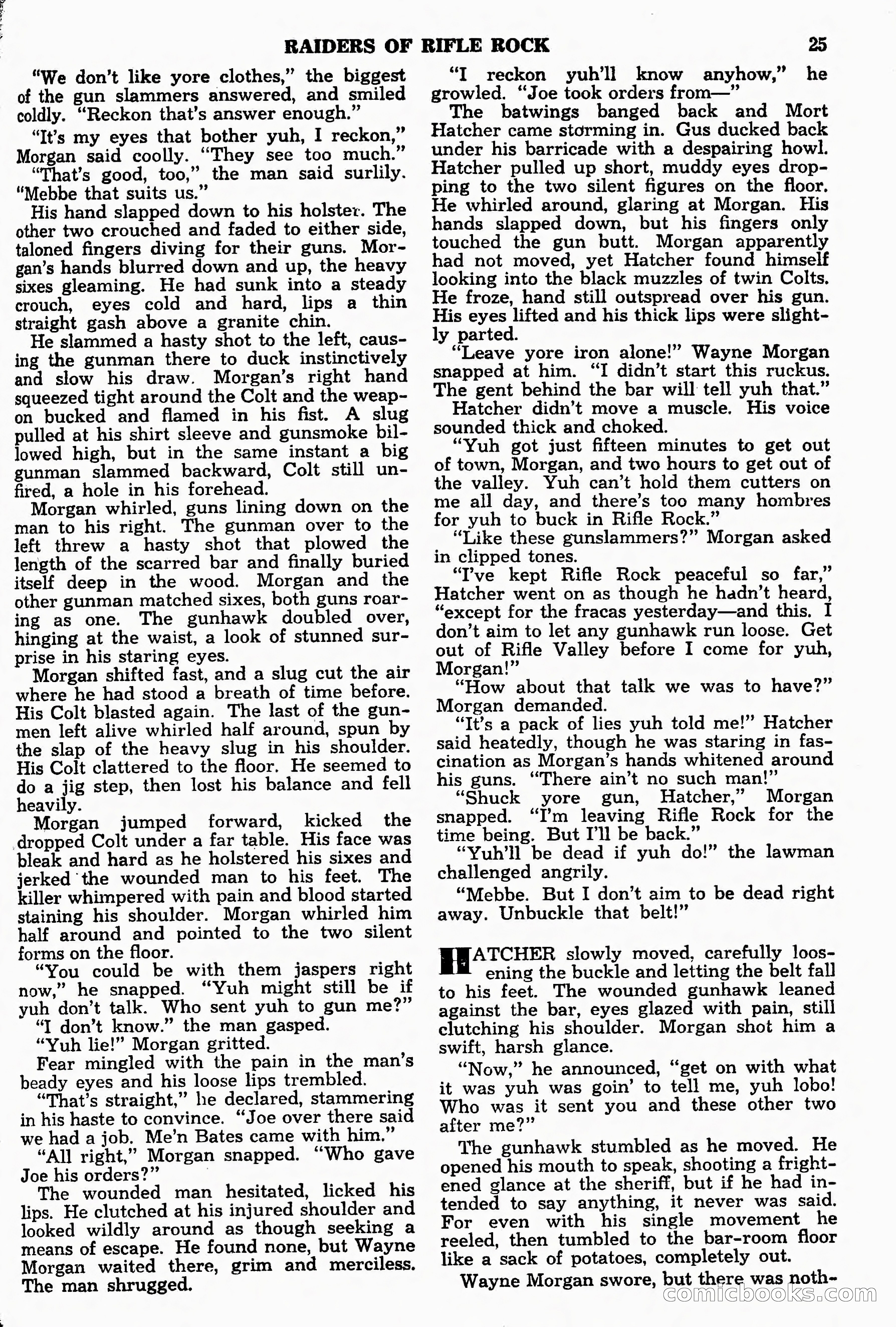 Masked Rider Western, Winter Issue — page 50 of 168