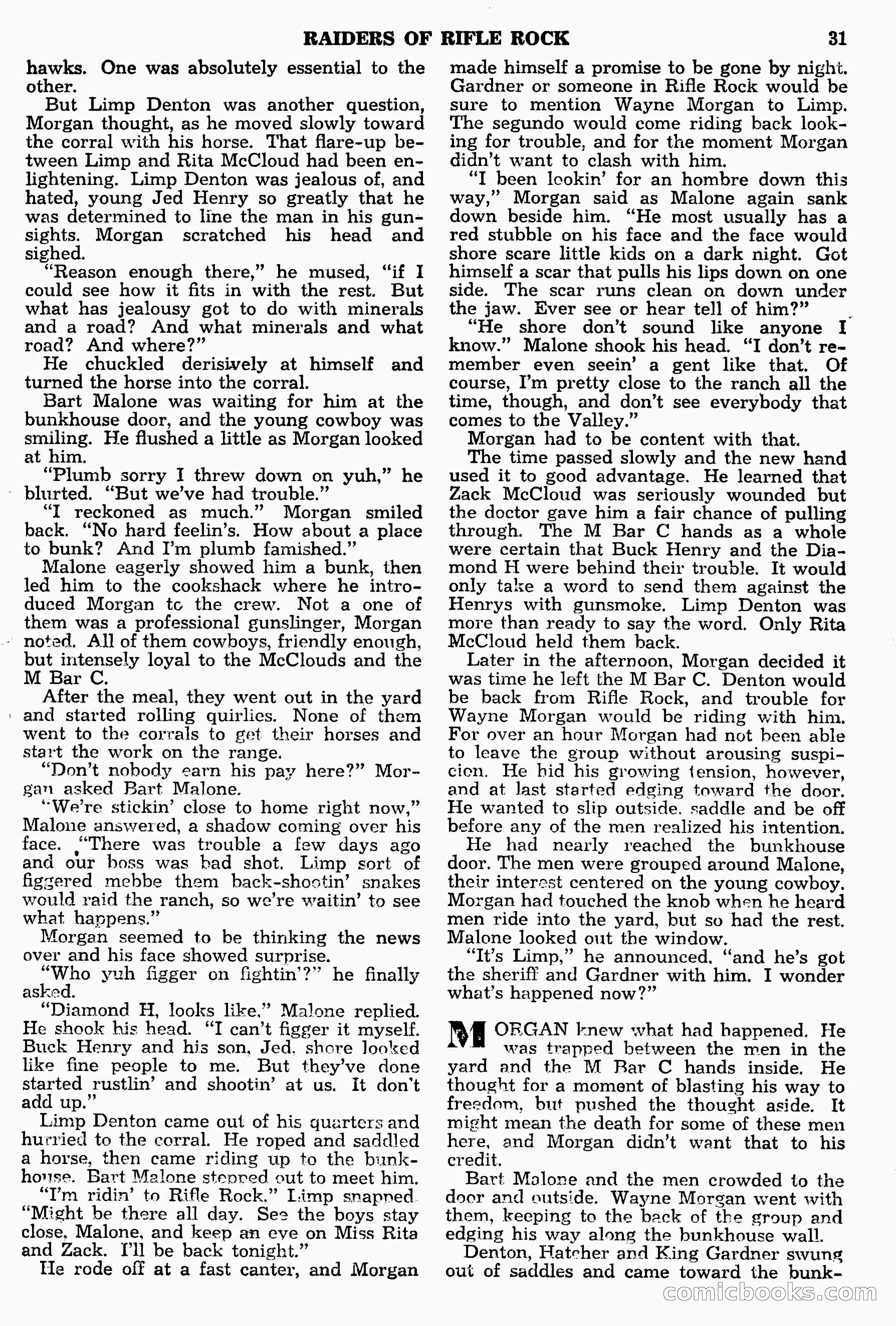 Masked Rider Western, Winter Issue — page 62 of 168