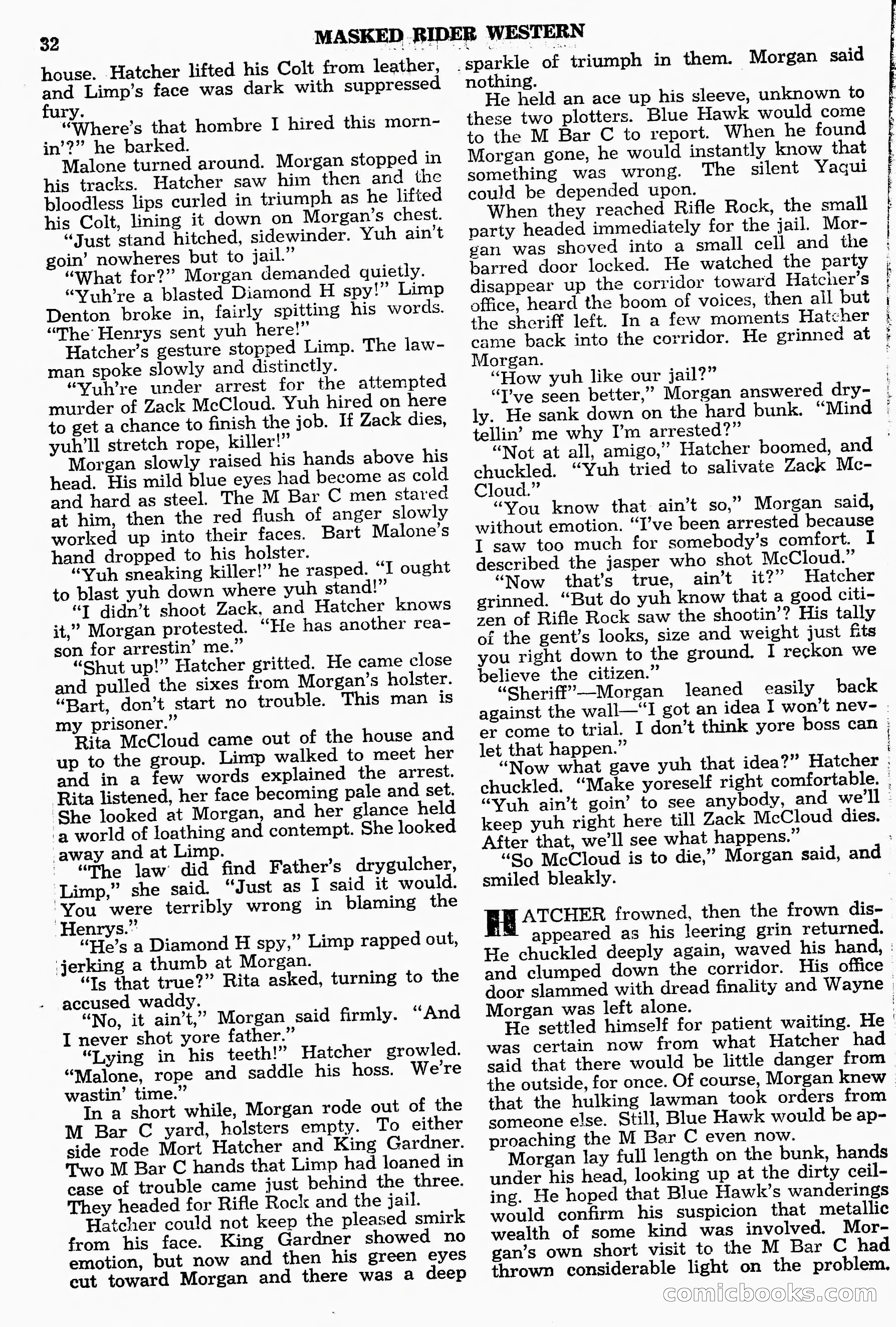 Masked Rider Western, Winter Issue — page 63 of 168