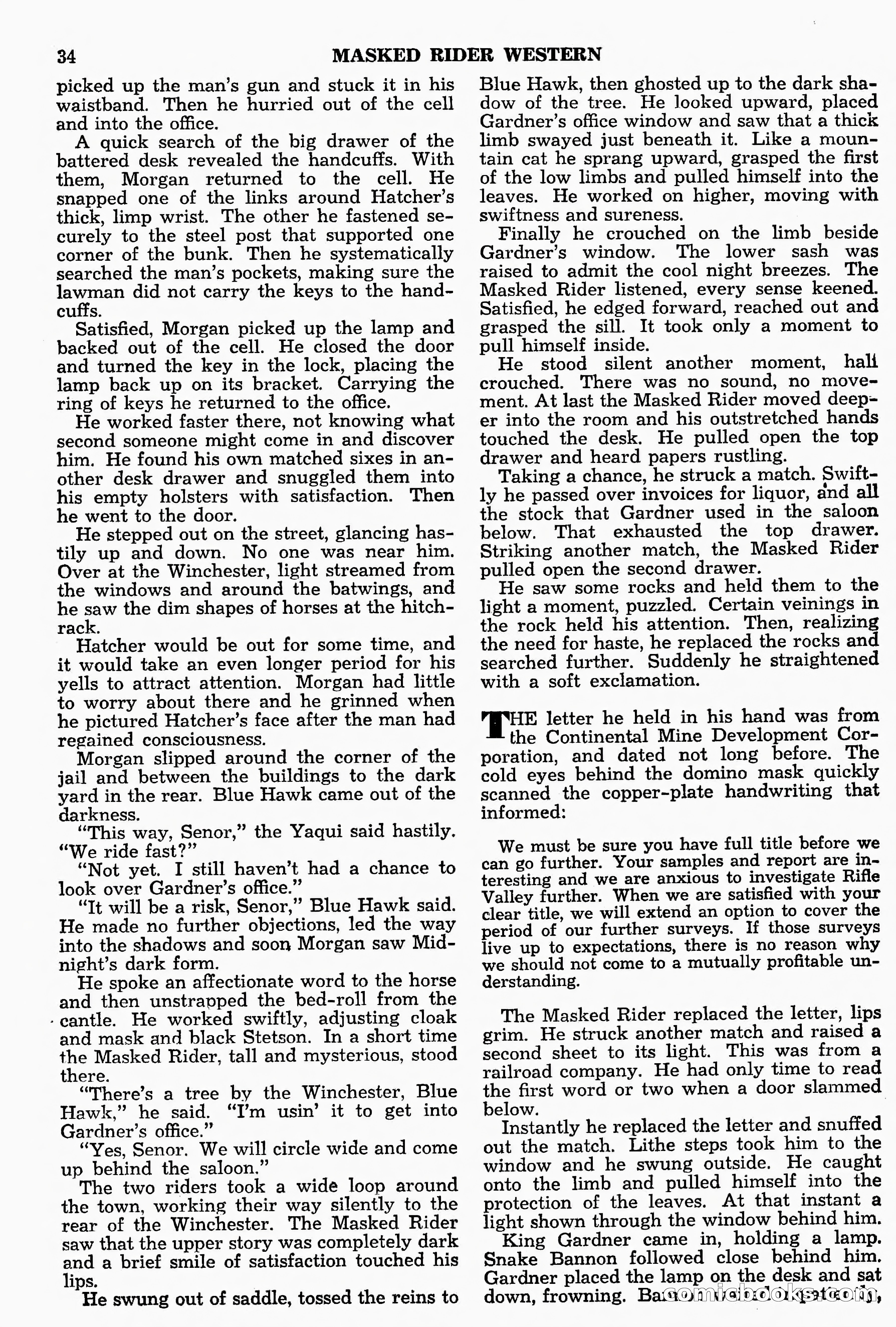 Masked Rider Western, Winter Issue — page 67 of 168