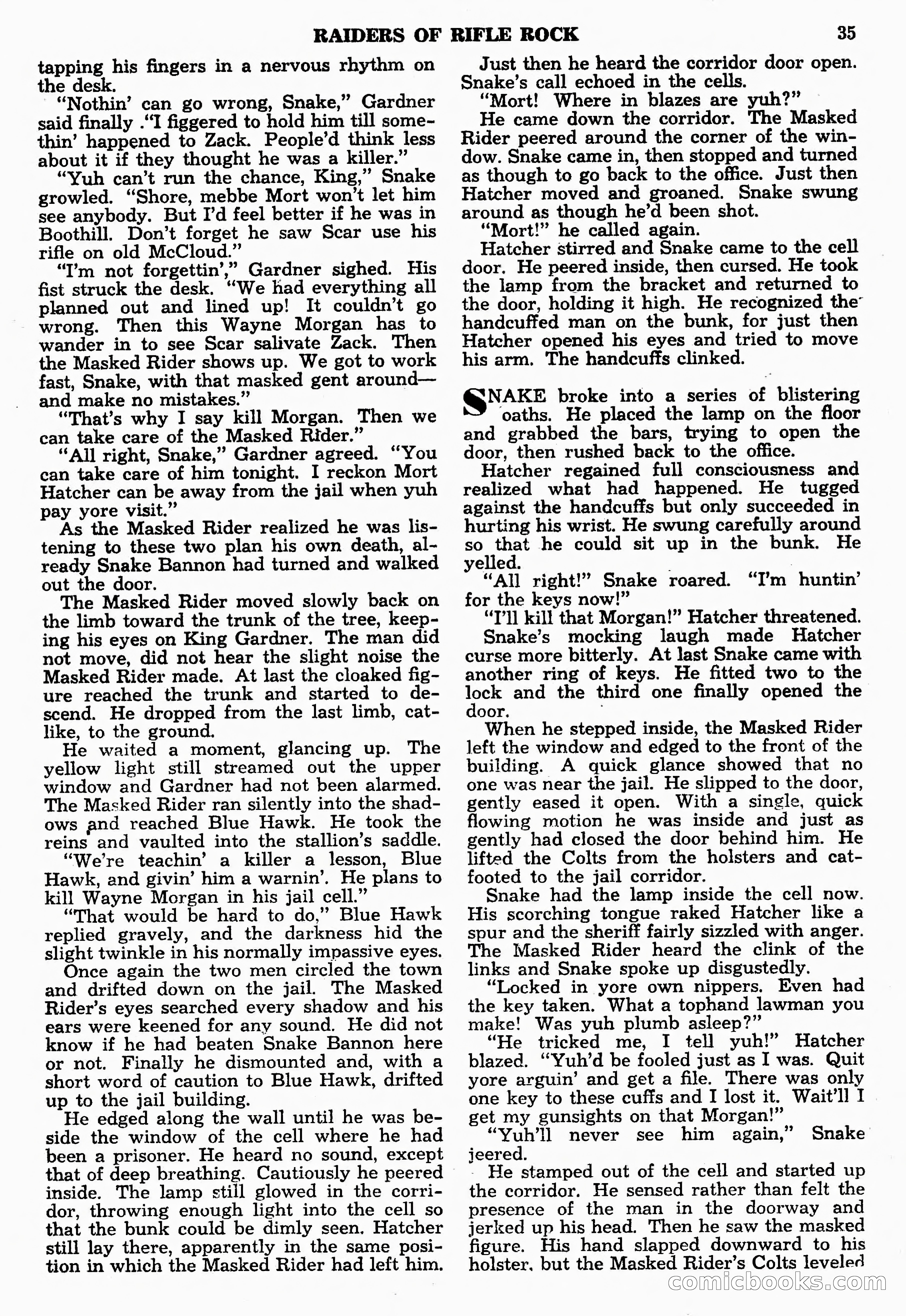 Masked Rider Western, Winter Issue — page 69 of 168