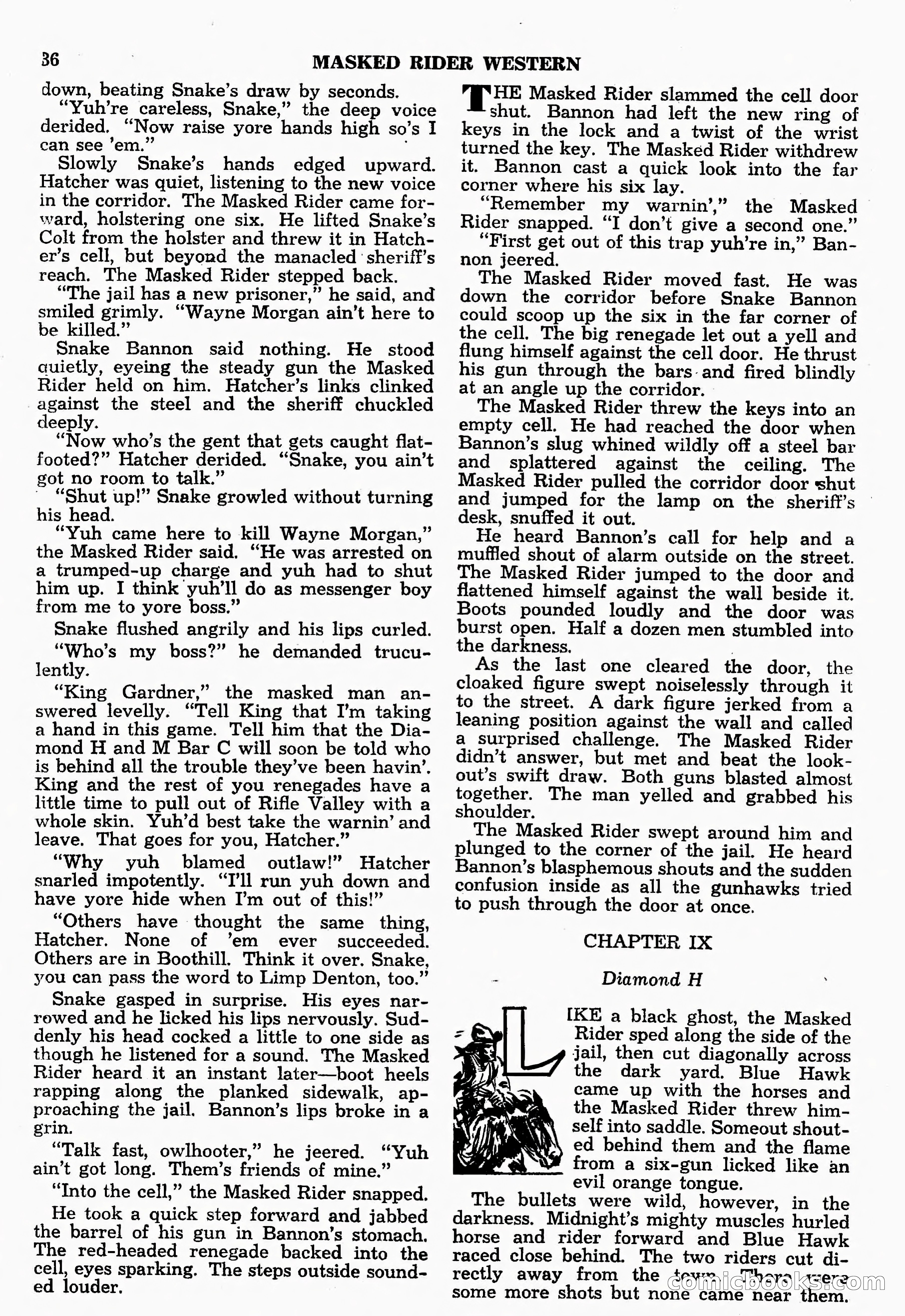 Masked Rider Western, Winter Issue — page 72 of 168