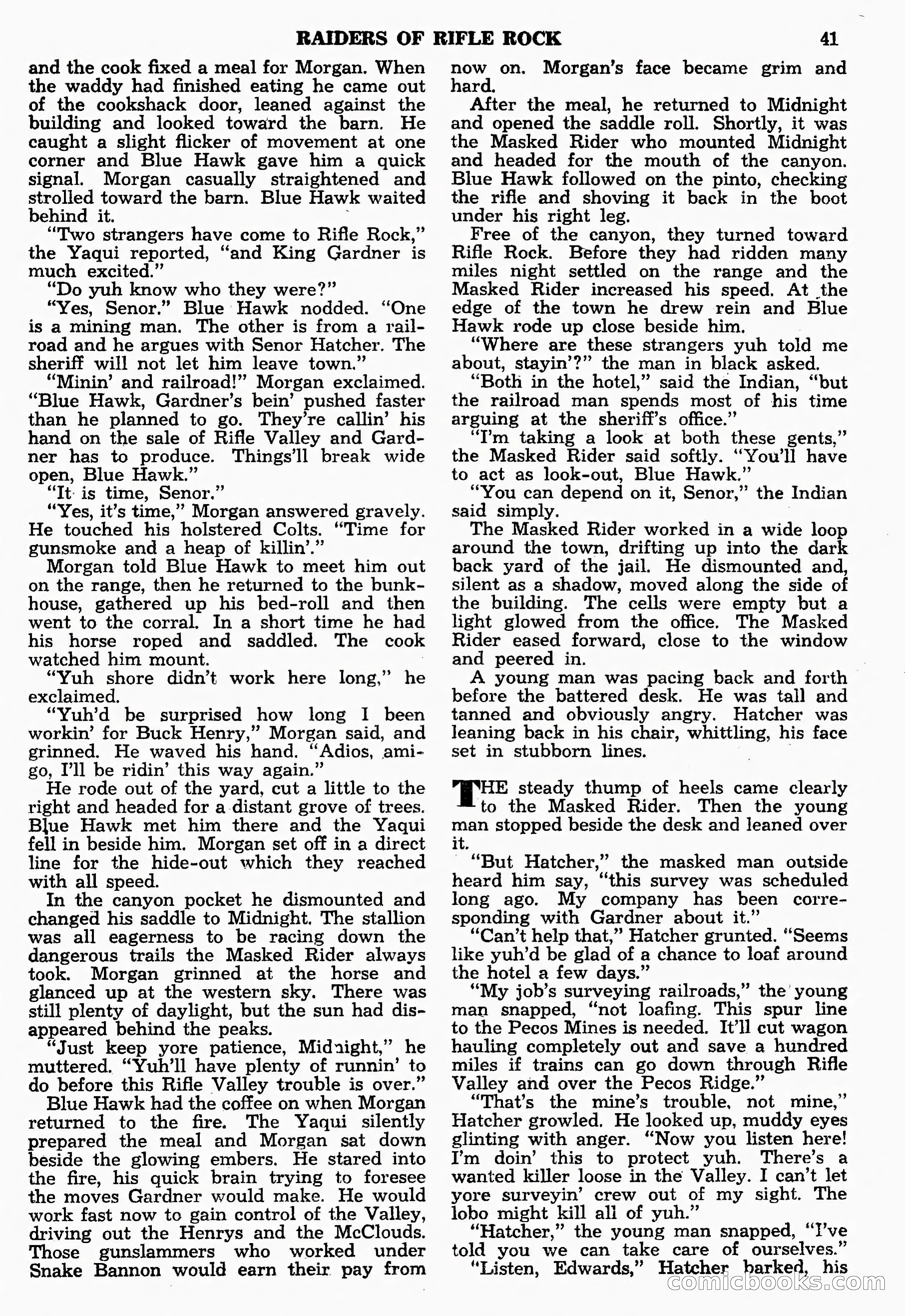 Masked Rider Western, Winter Issue — page 82 of 168