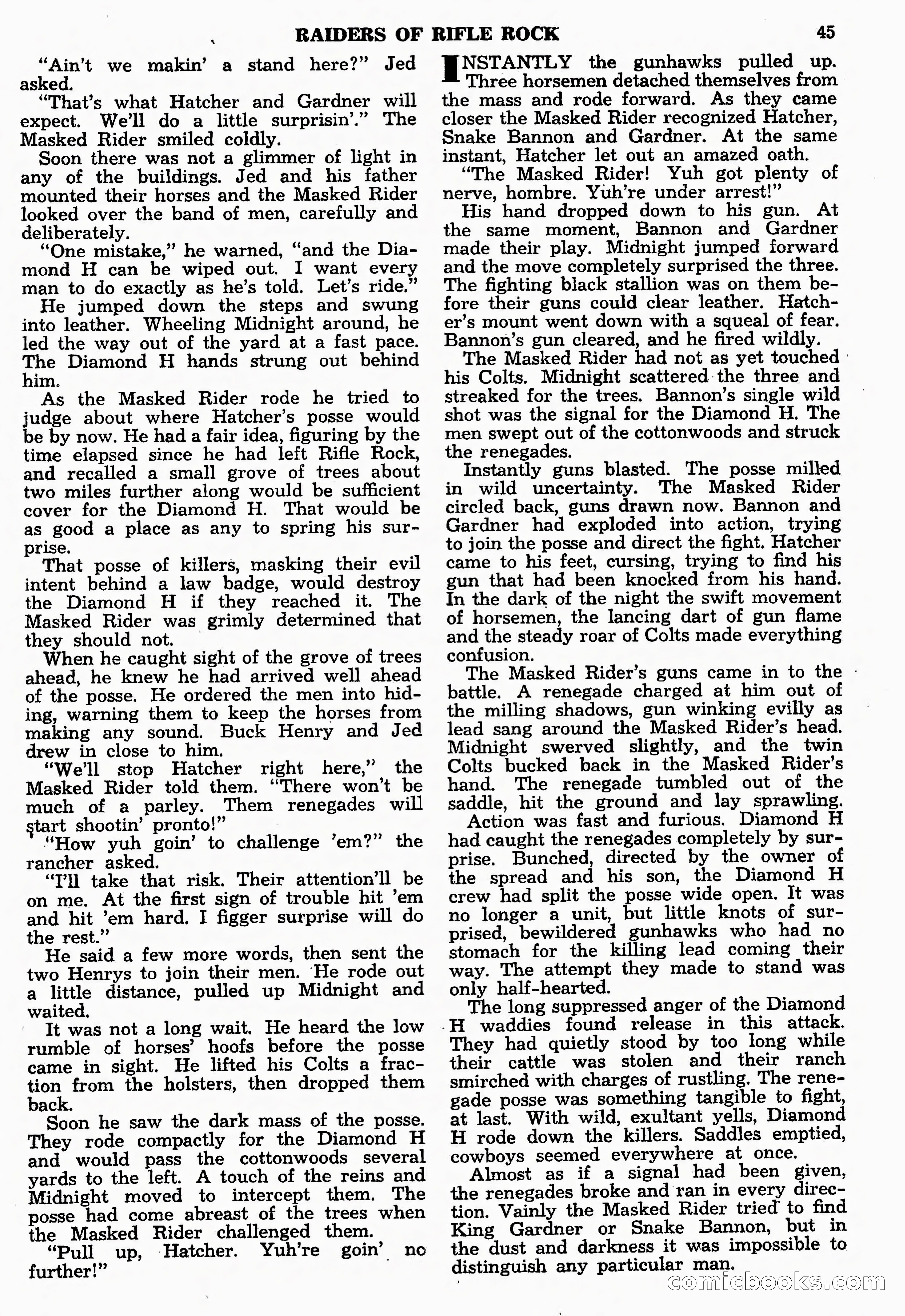 Masked Rider Western, Winter Issue — page 90 of 168