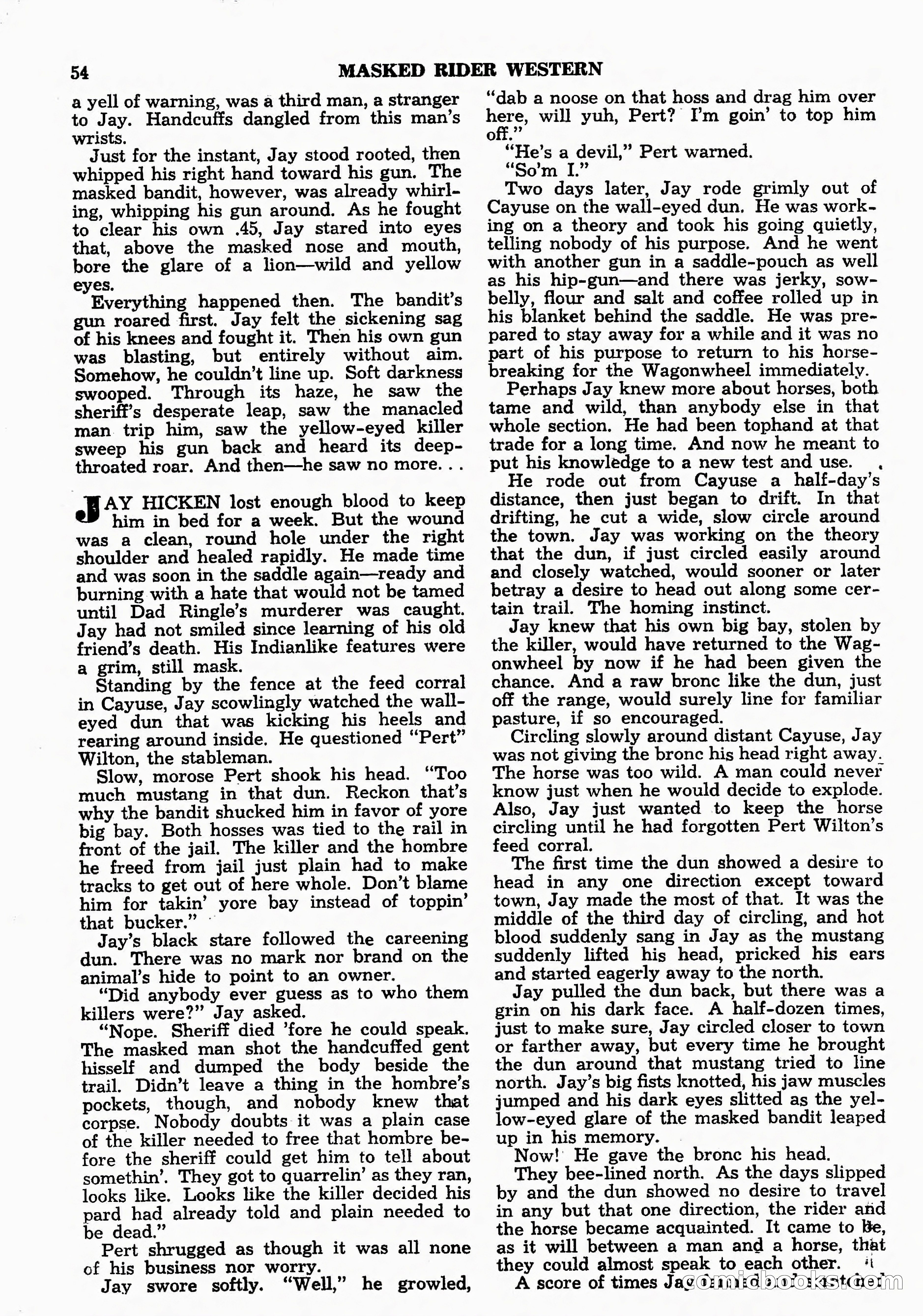 Masked Rider Western, Winter Issue — page 108 of 168