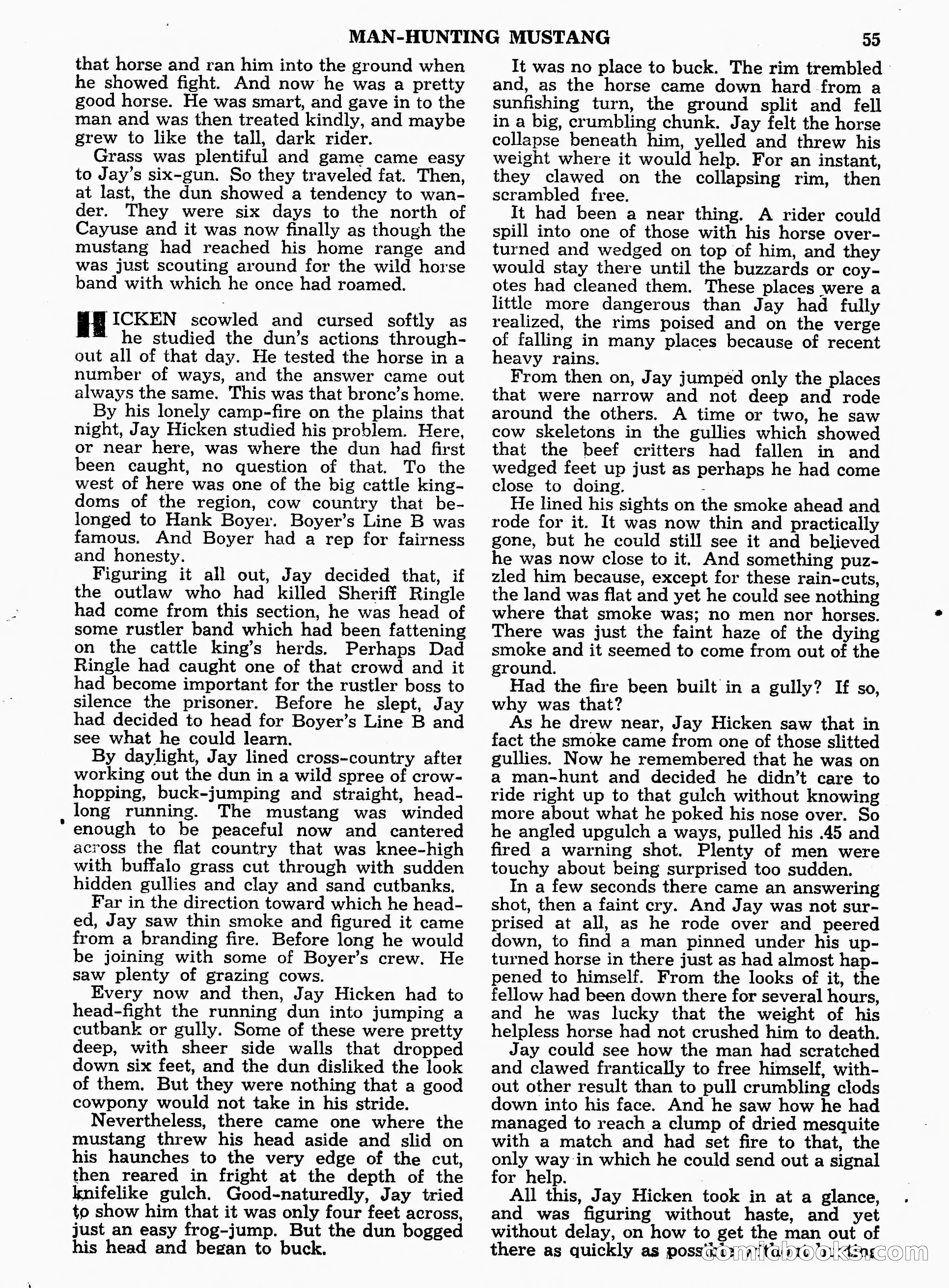 Masked Rider Western, Winter Issue — page 109 of 168