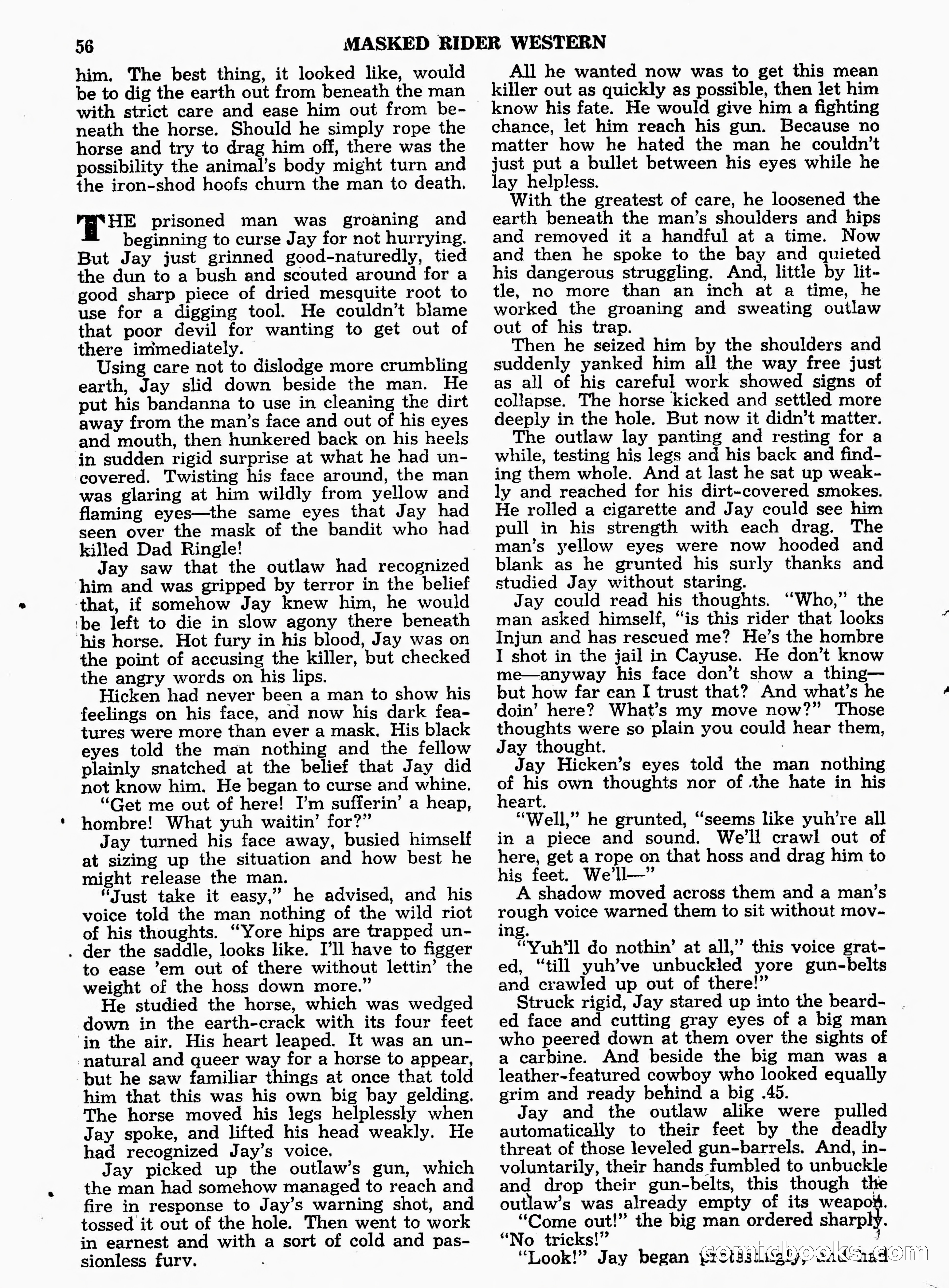 Masked Rider Western, Winter Issue — page 111 of 168