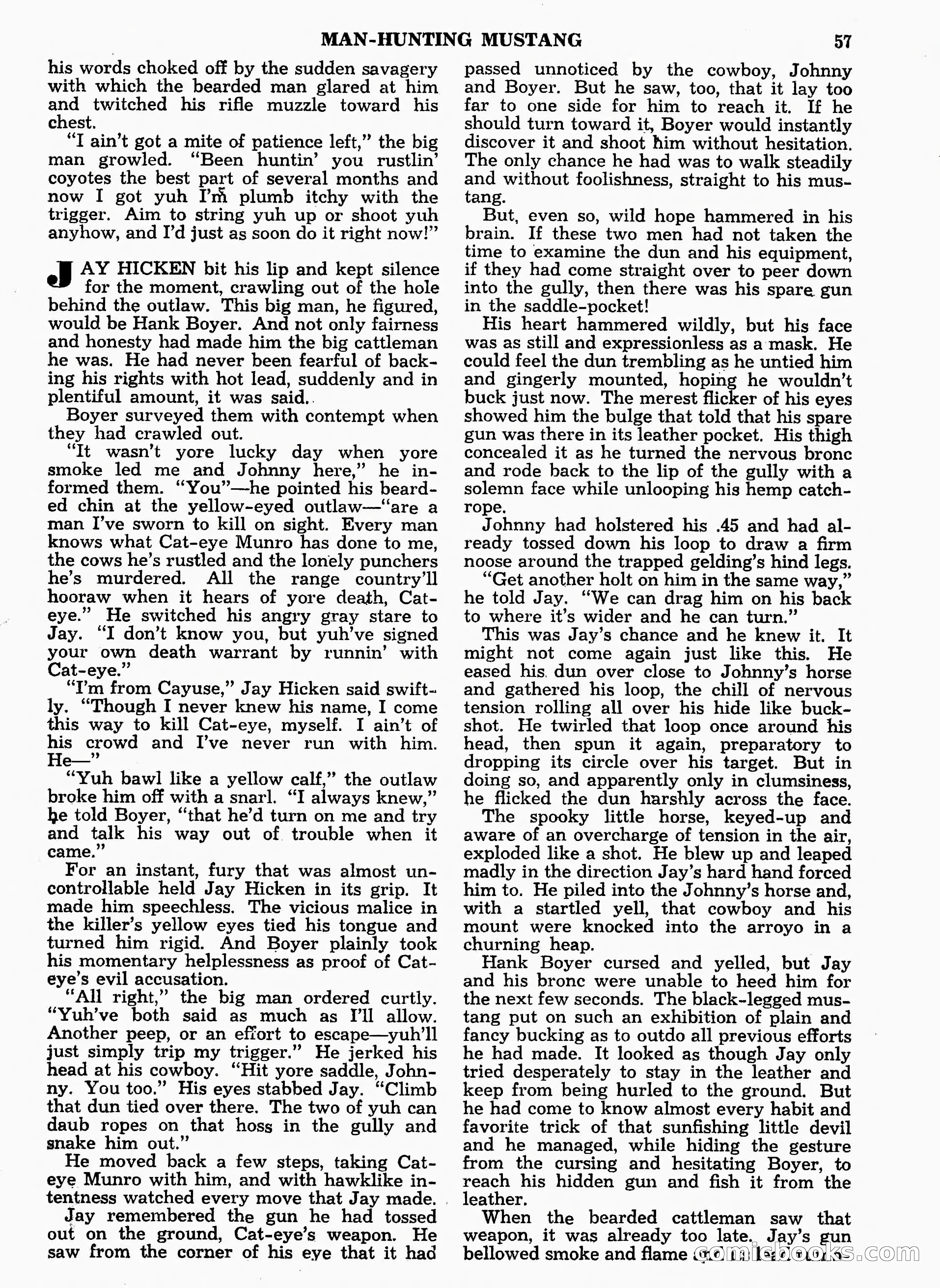 Masked Rider Western, Winter Issue — page 113 of 168