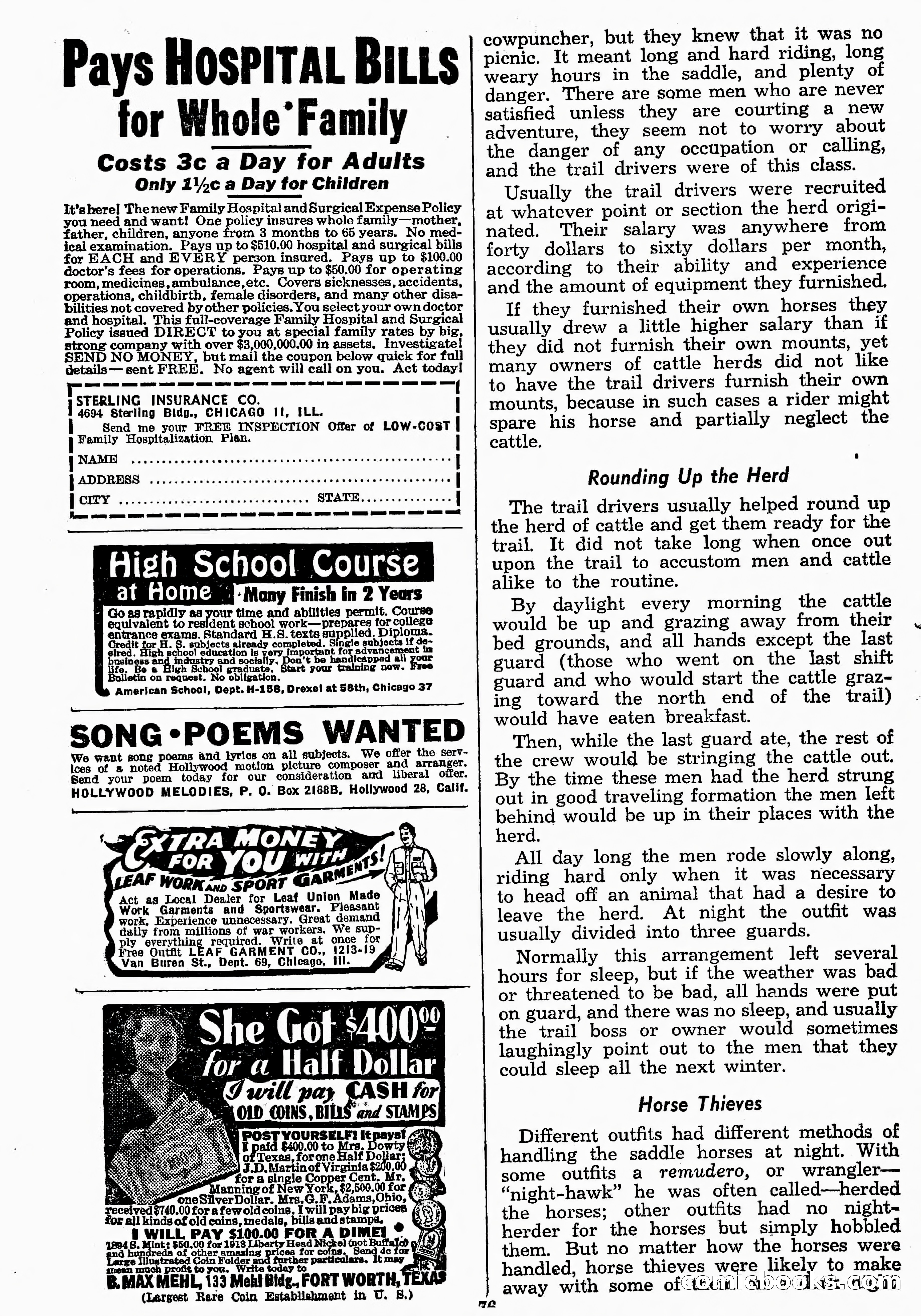 Masked Rider Western, Winter Issue — page 152 of 168
