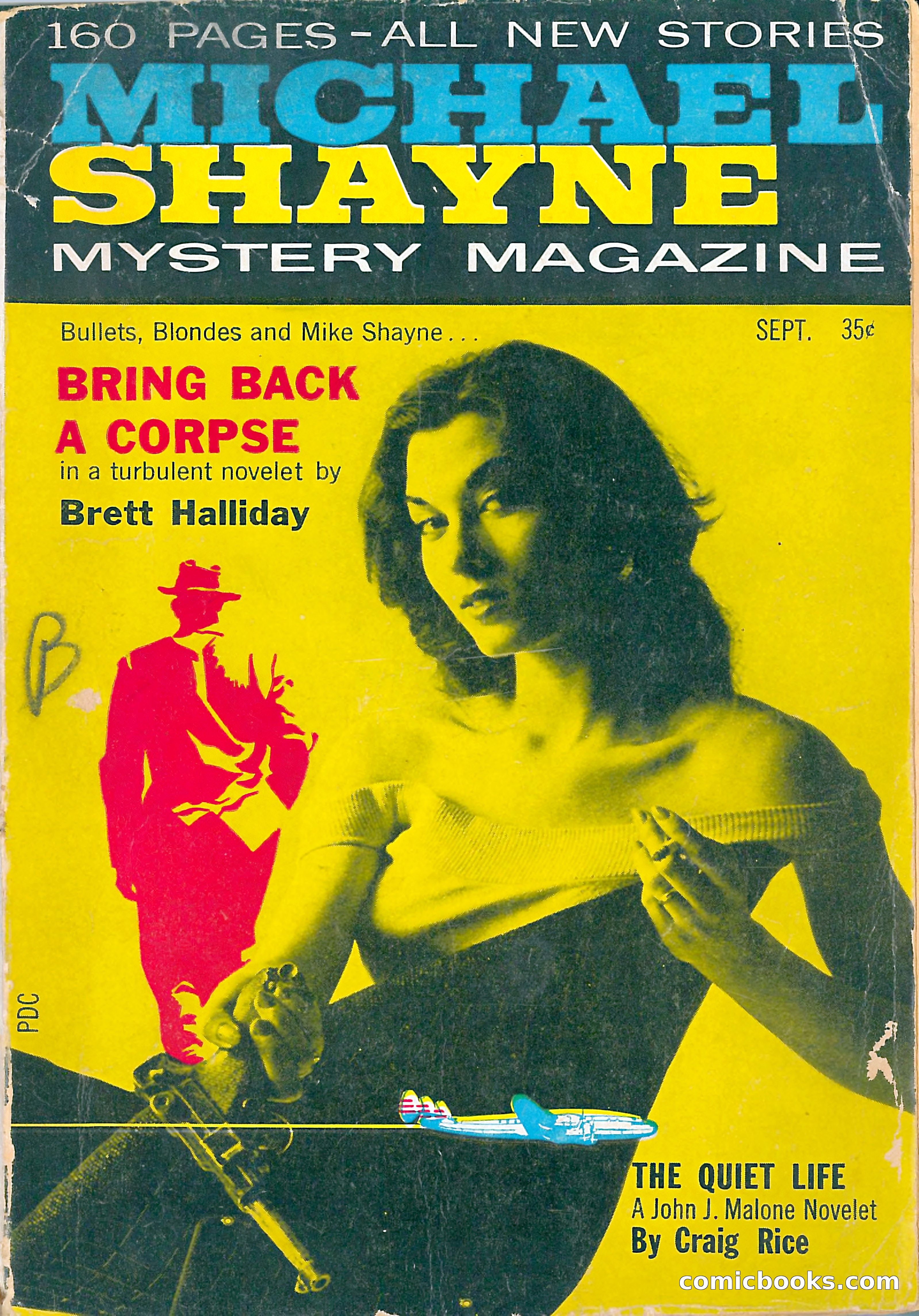 Michael Shayne Mystery Magazine, September 1956