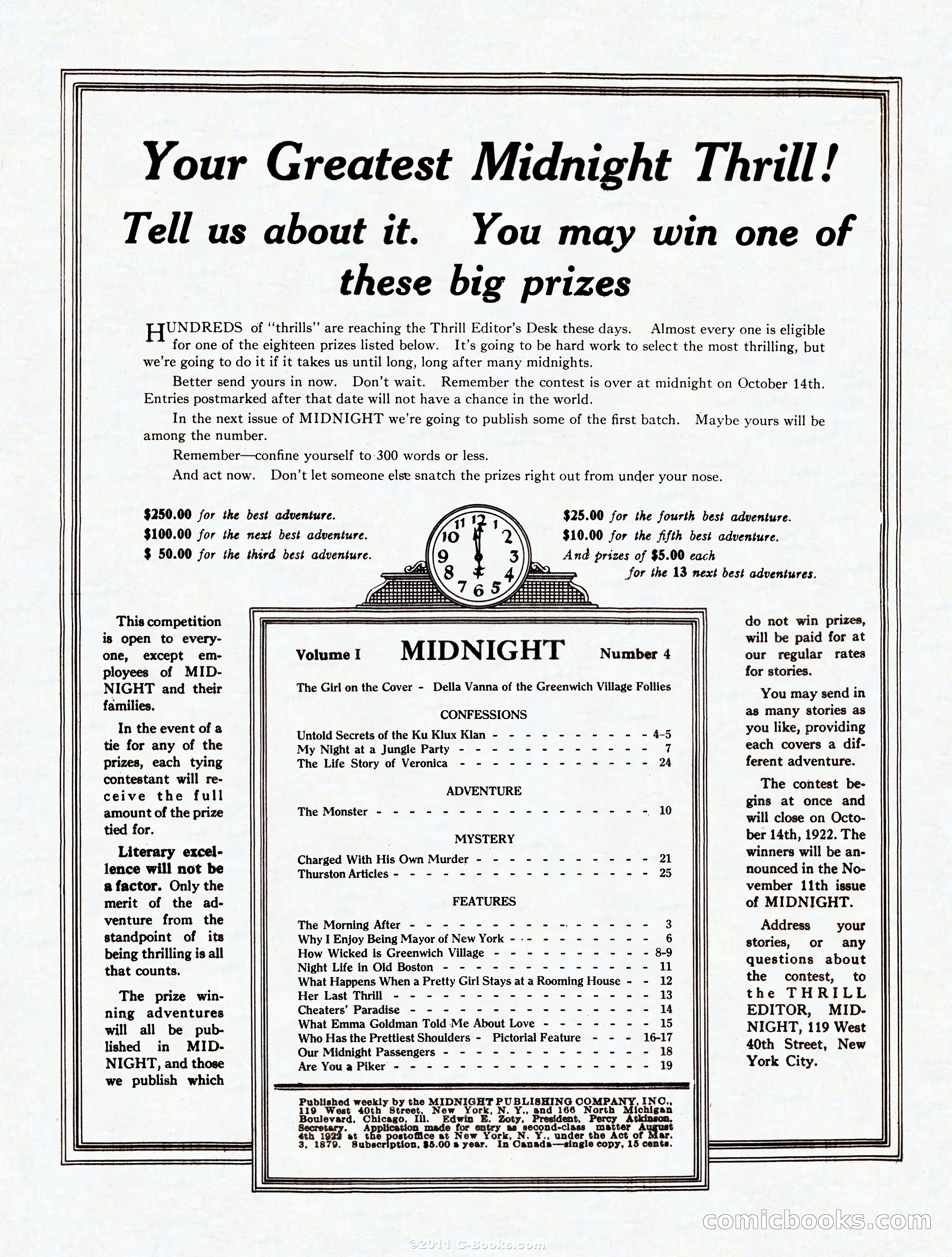 Midnight, September 9, 1922 — page 2 of 32
