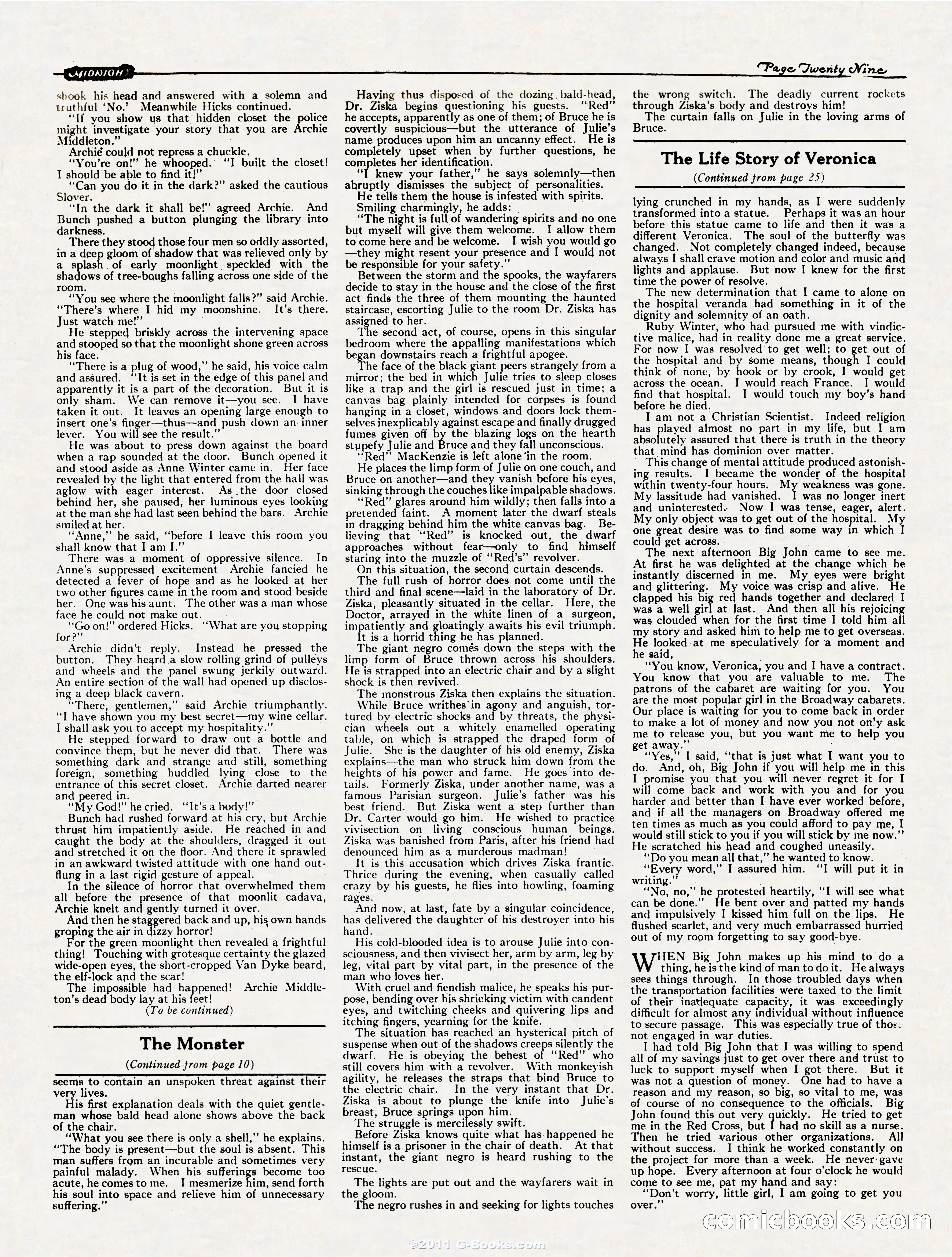 Midnight, September 9, 1922 — page 29 of 32
