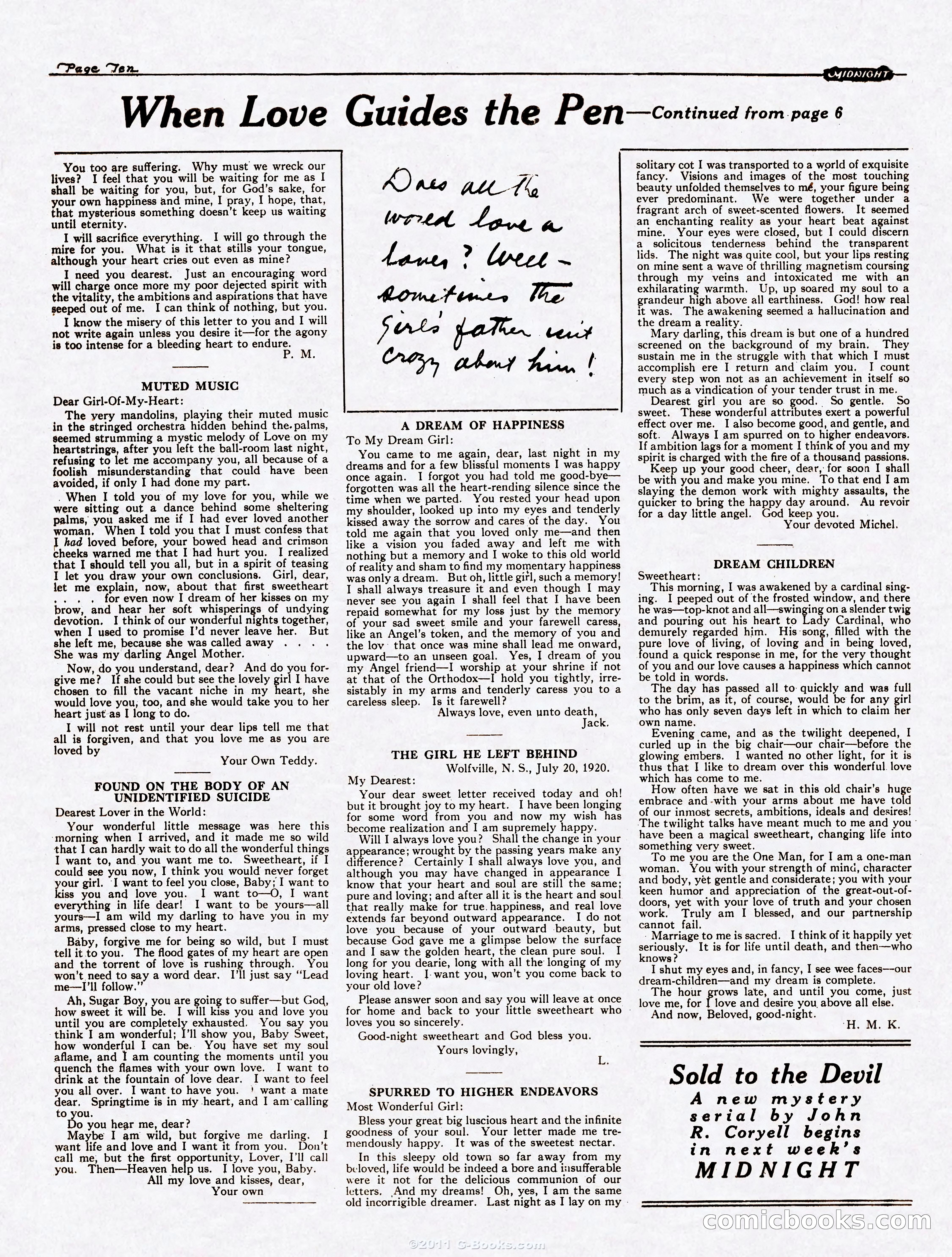 Midnight, September 16, 1922 — page 10 of 32