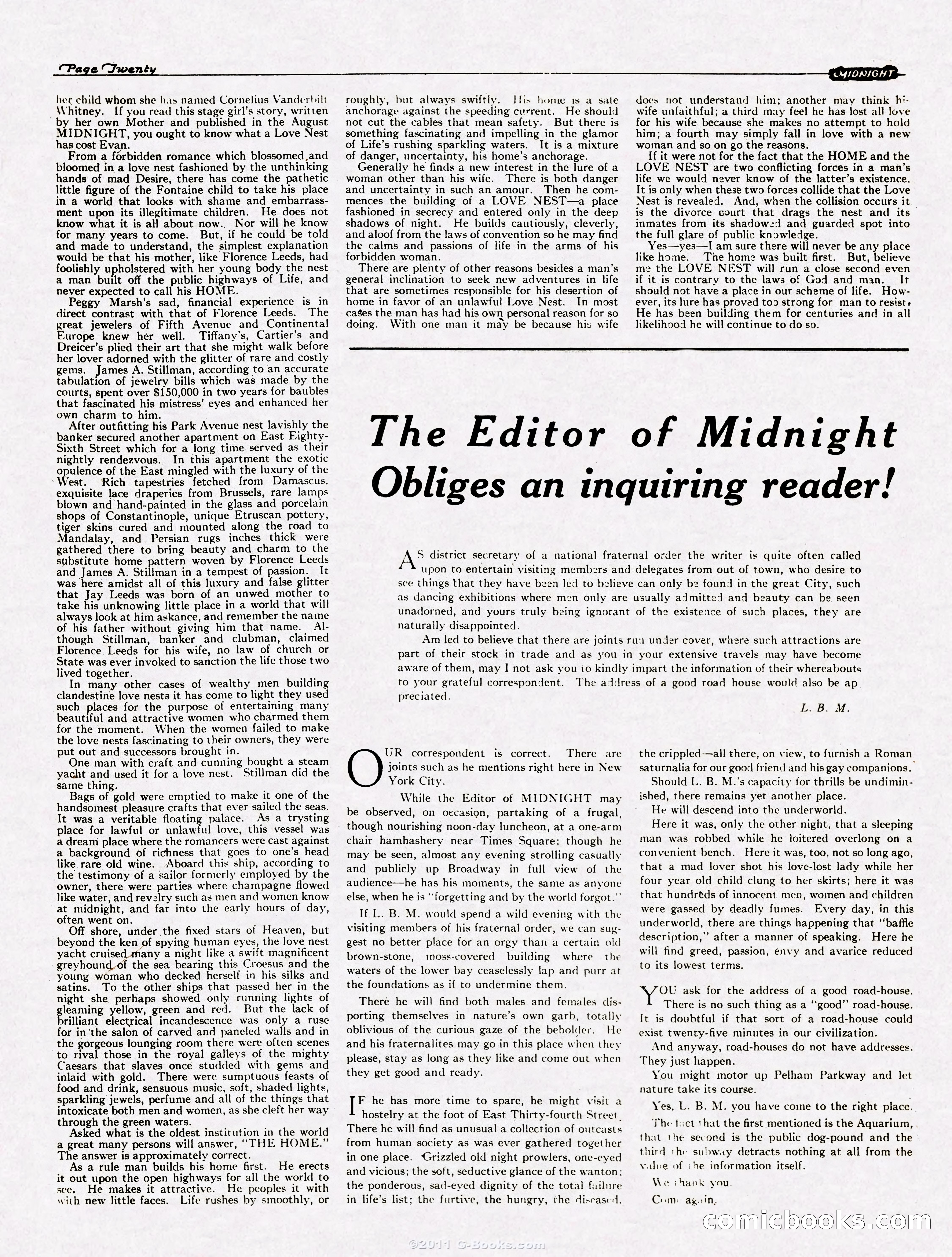 Midnight, September 16, 1922 — page 20 of 32