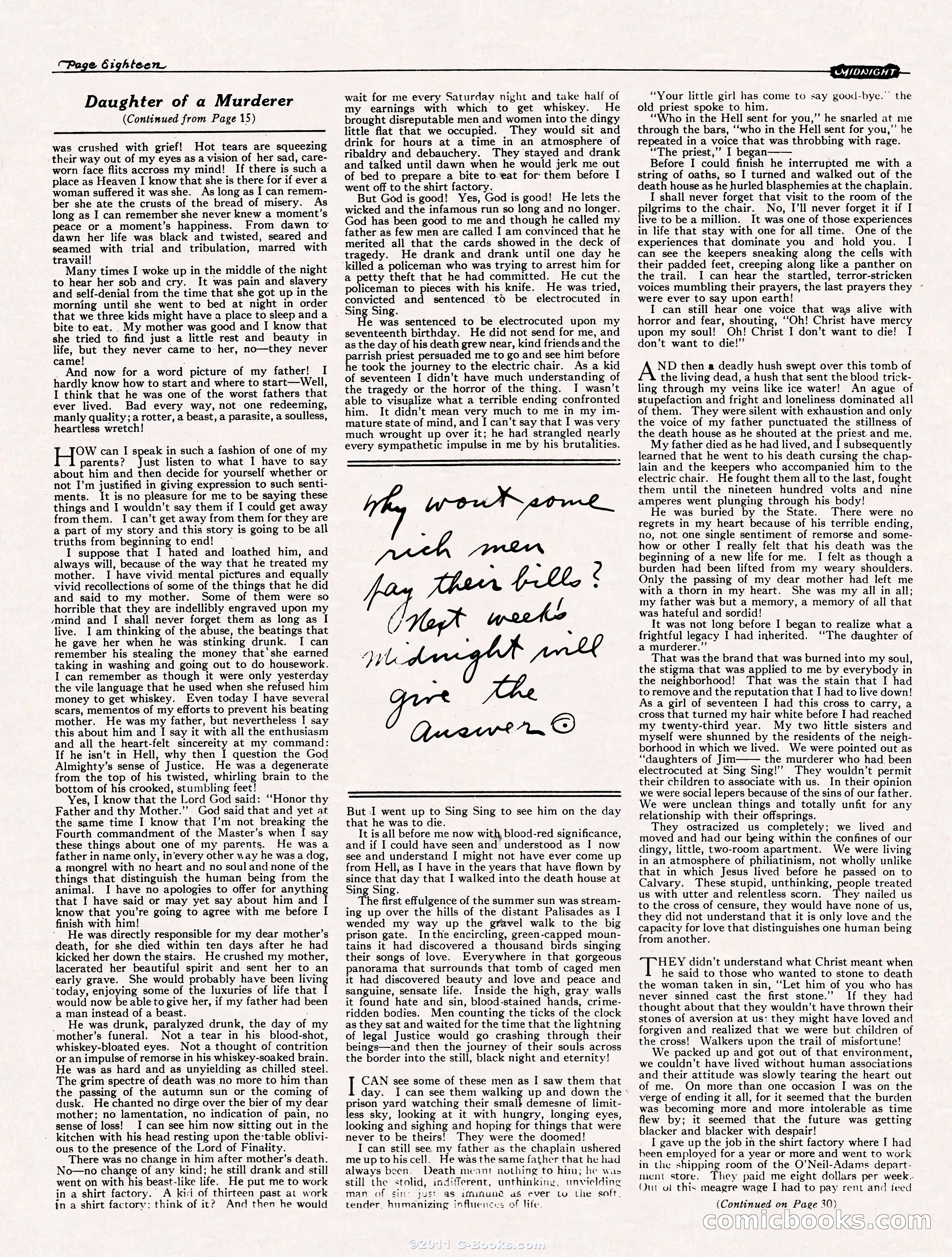 Midnight, September 23, 1922 — page 18 of 32