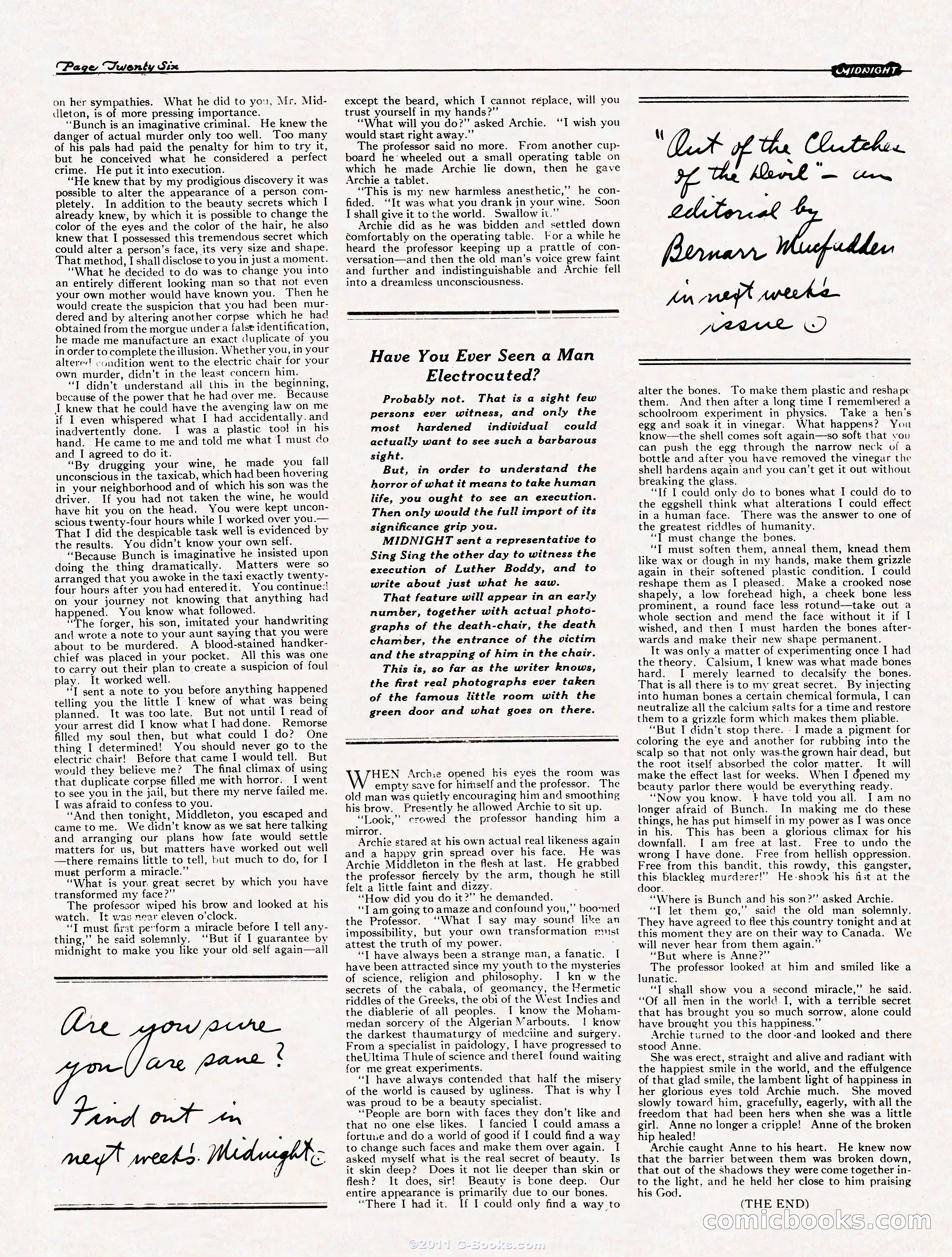 Midnight, September 23, 1922 — page 26 of 32