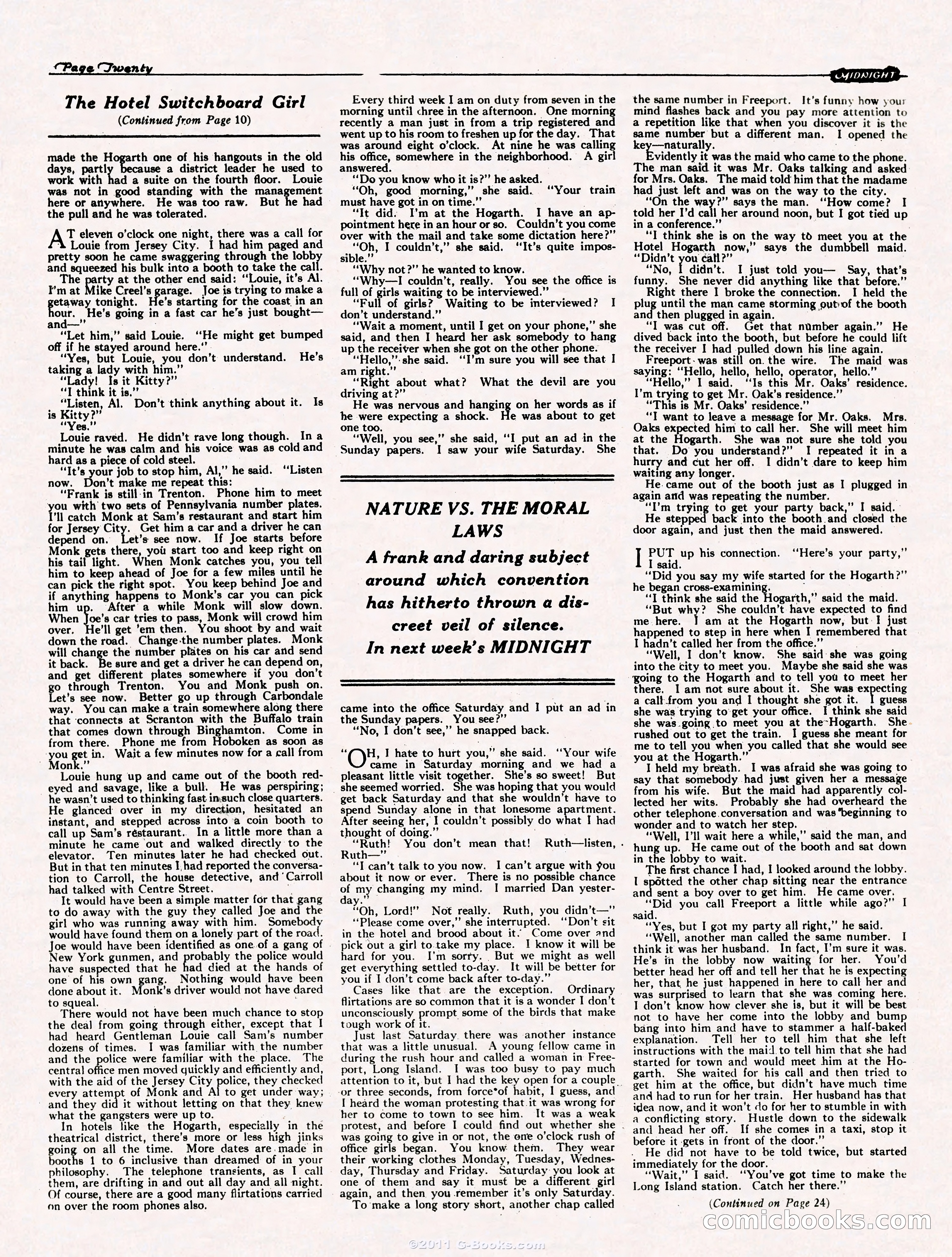 Midnight, September 30, 1922 — page 20 of 32