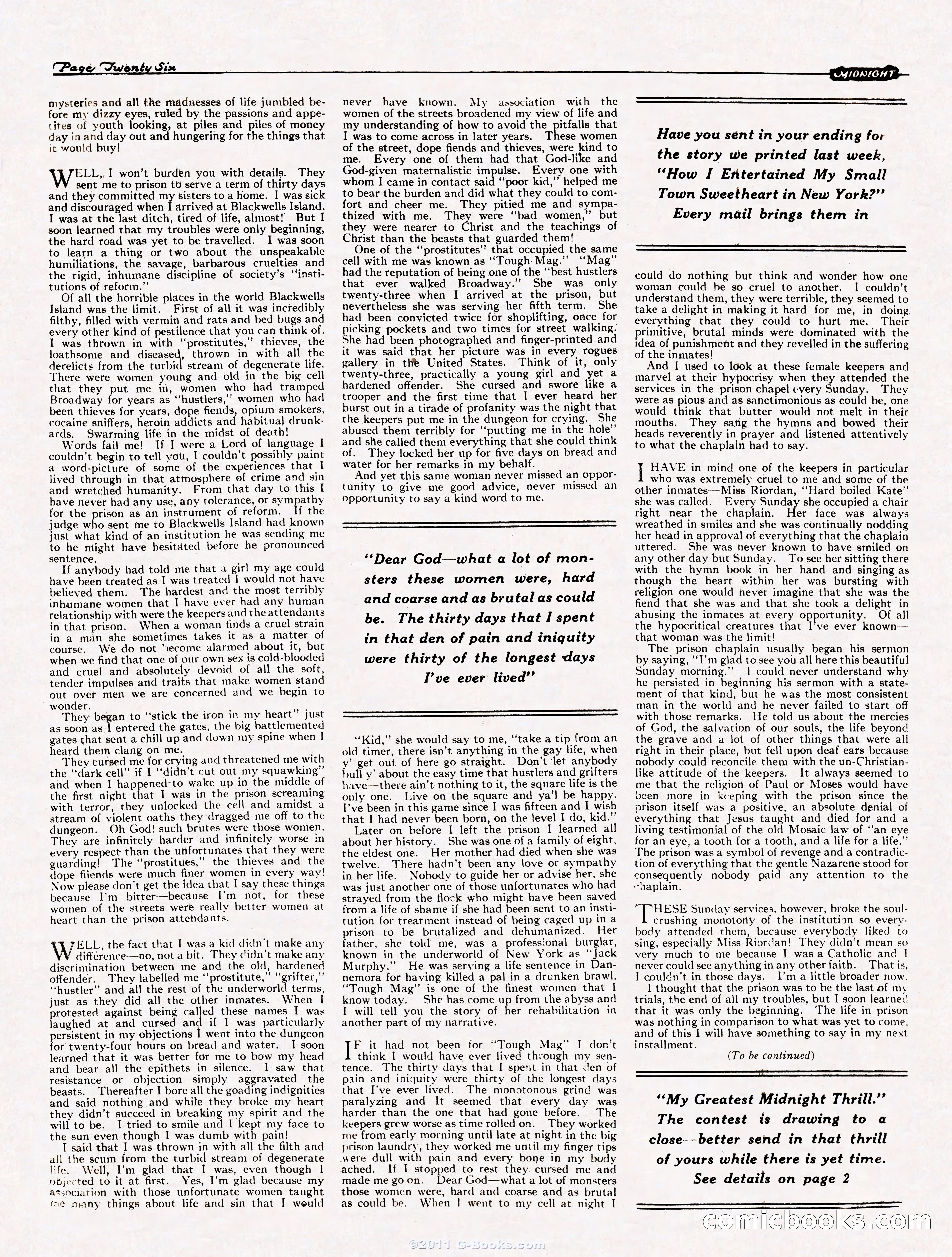 Midnight, September 30, 1922 — page 26 of 32