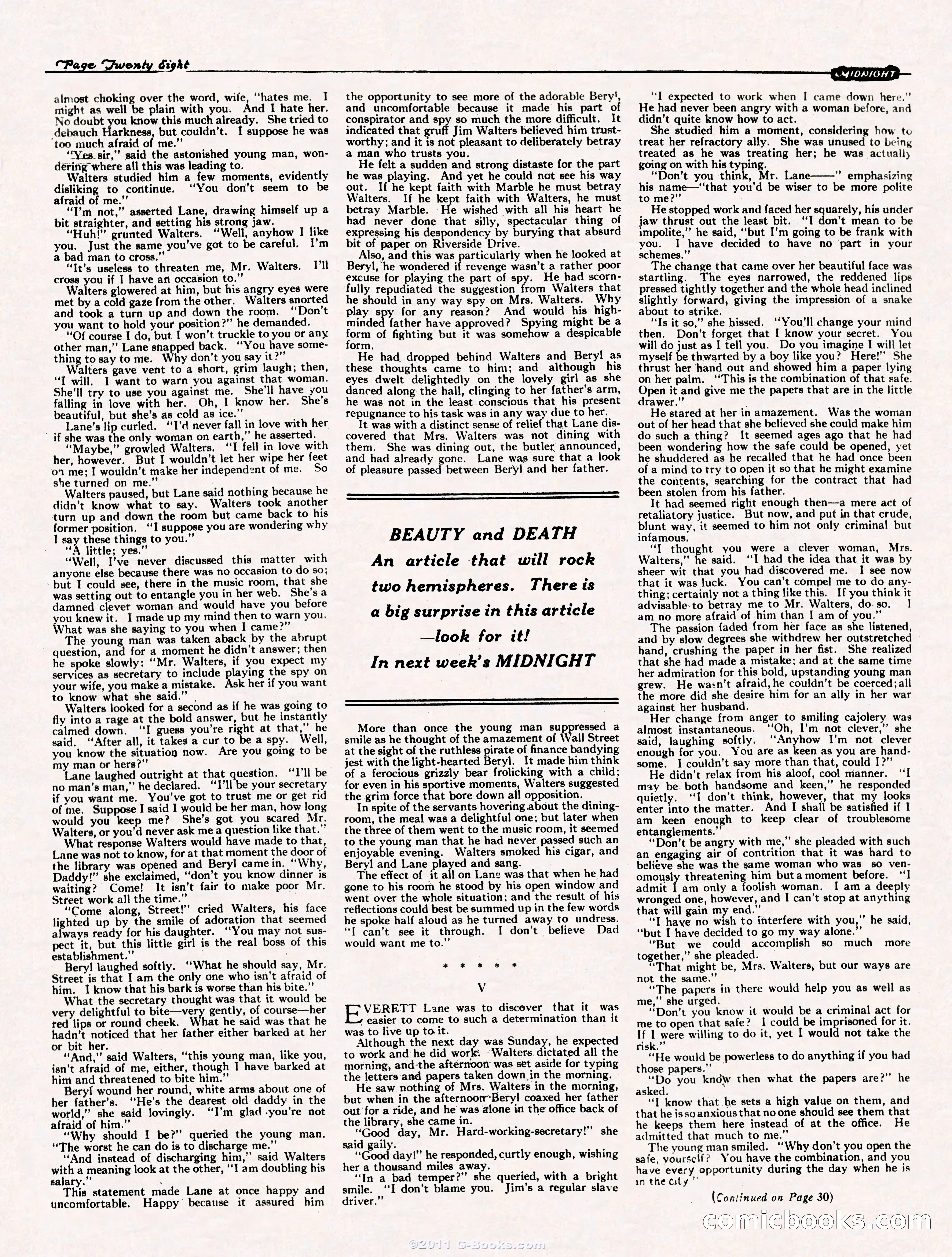 Midnight, September 30, 1922 — page 28 of 32