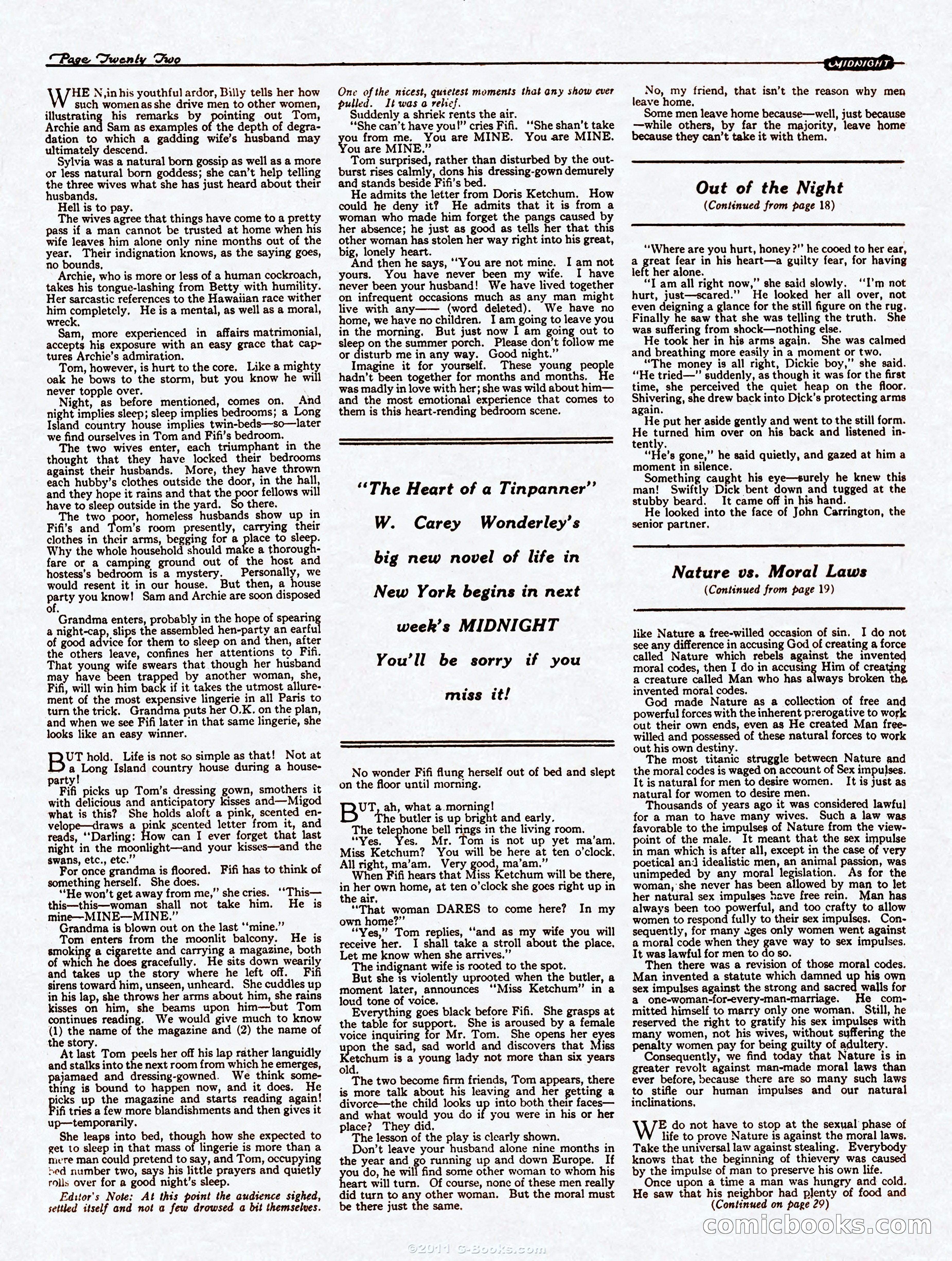 Midnight, October 7, 1922 — page 22 of 32