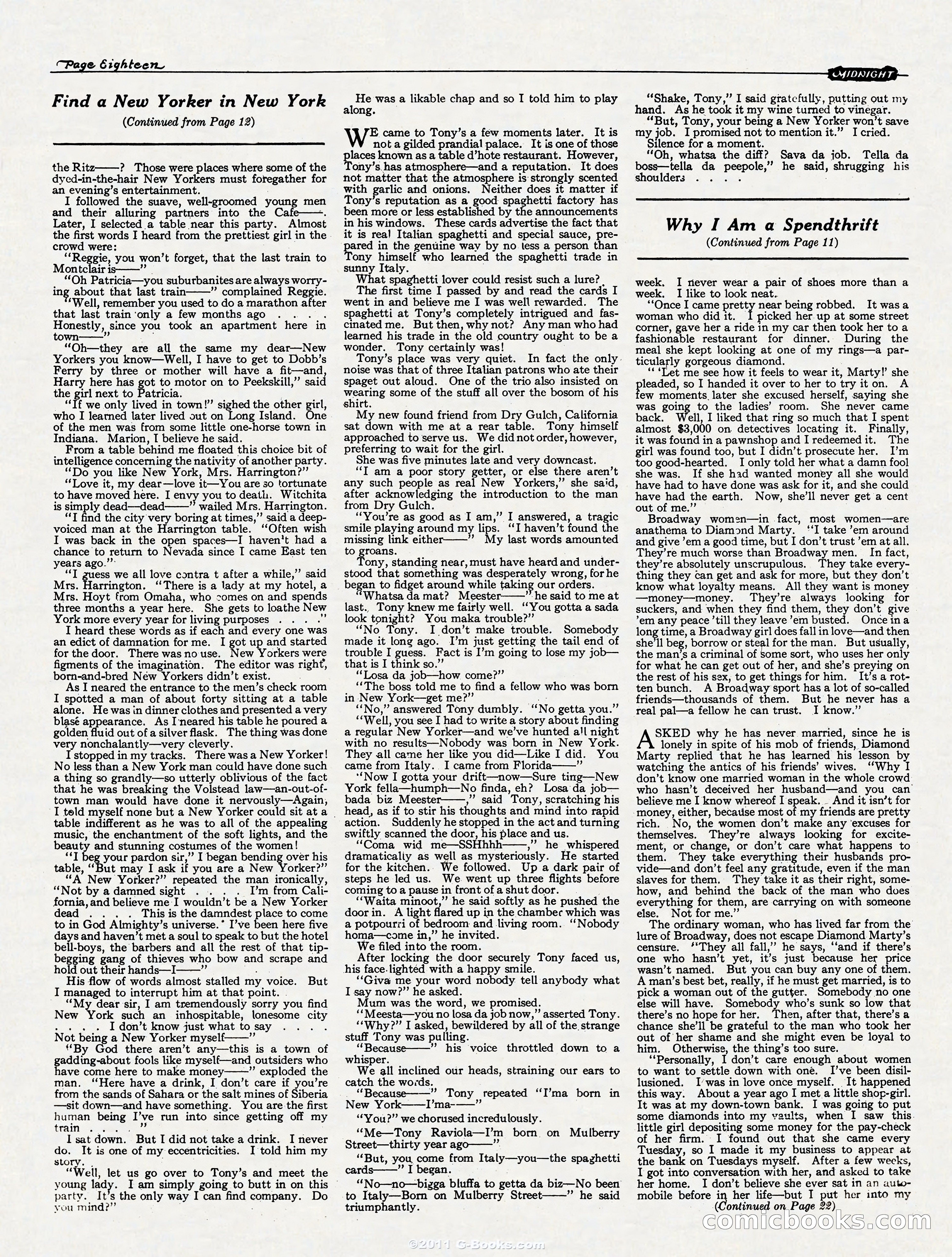 Midnight, October 21, 1922 — page 18 of 32