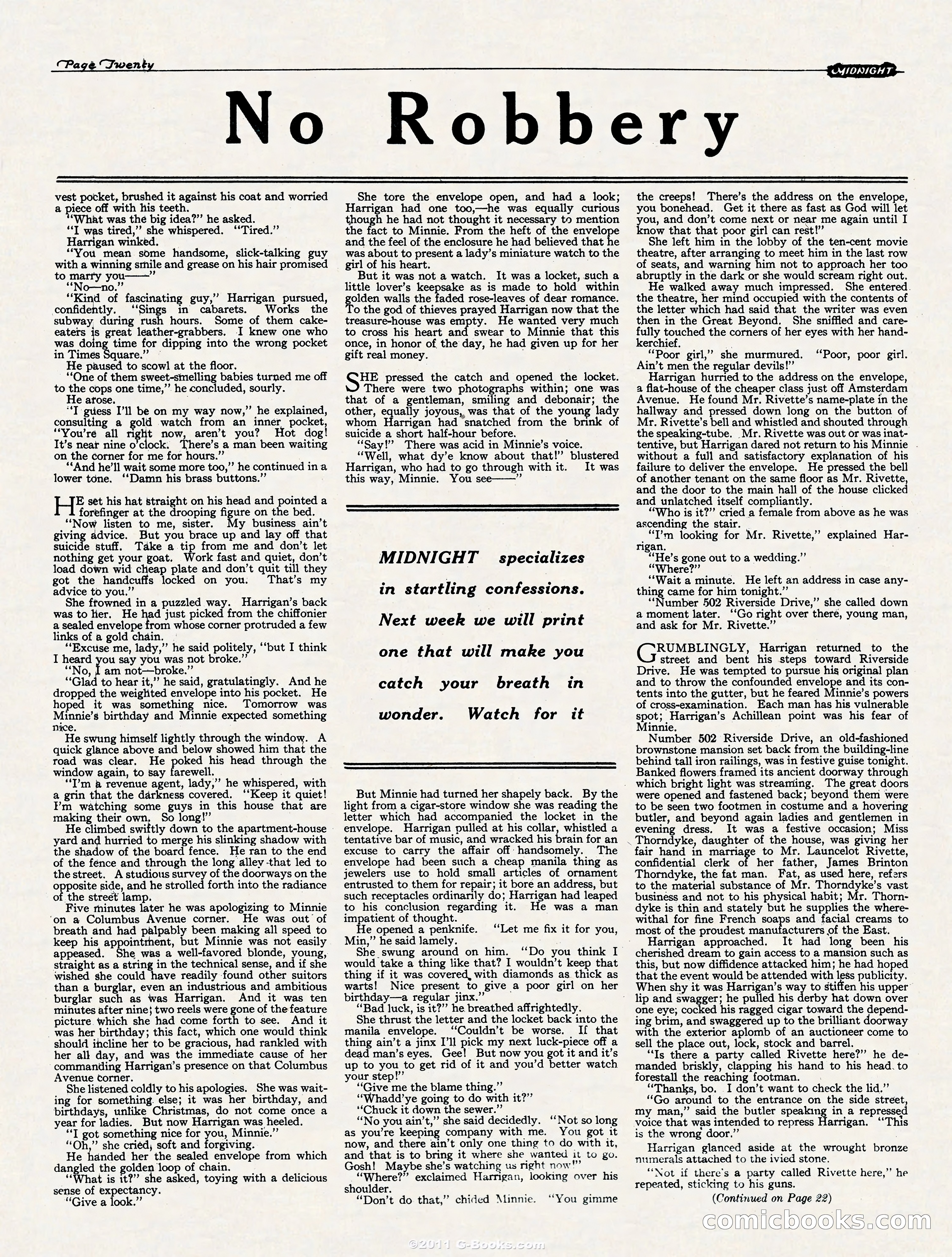 Midnight, October 21, 1922 — page 20 of 32