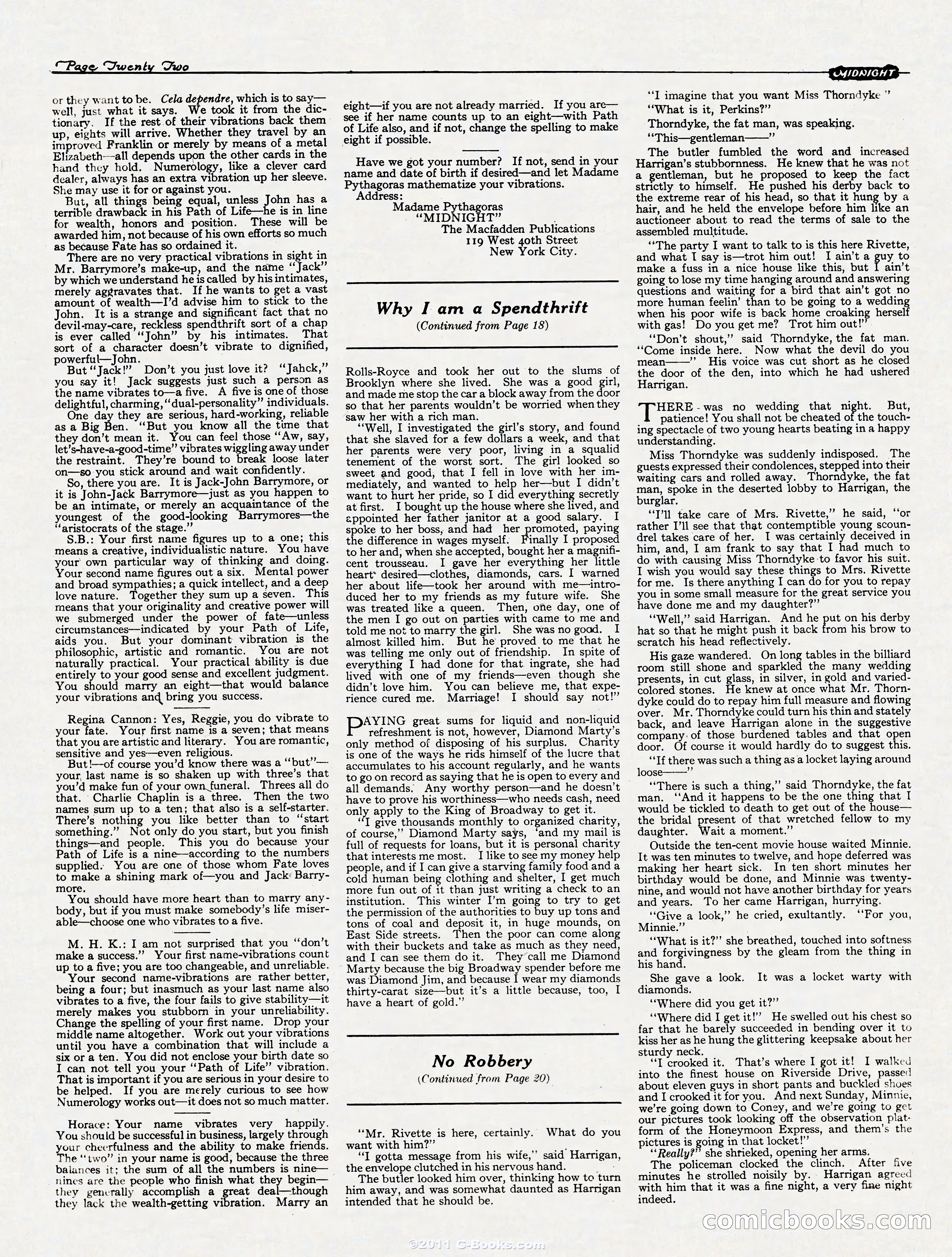 Midnight, October 21, 1922 — page 22 of 32