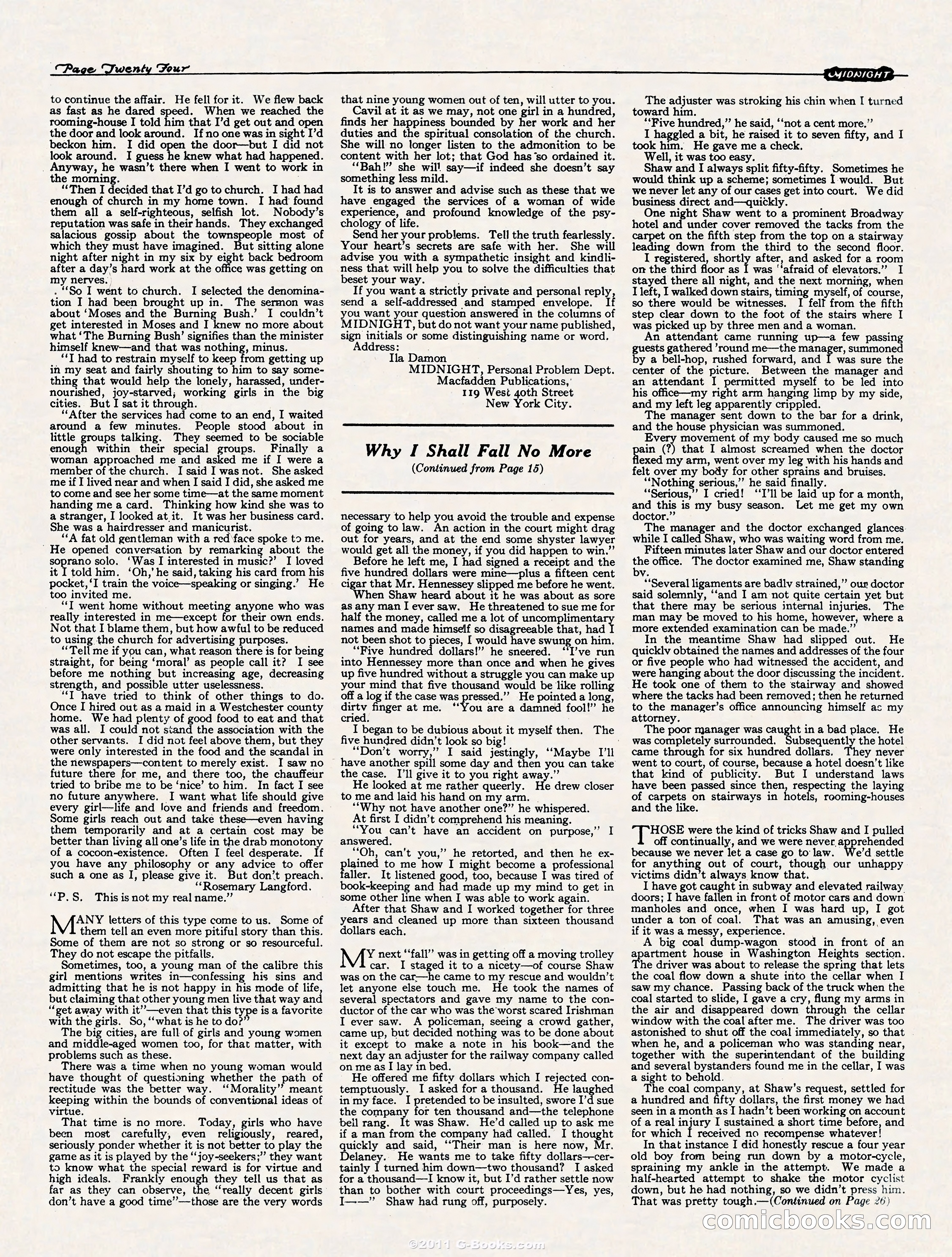 Midnight, October 21, 1922 — page 24 of 32