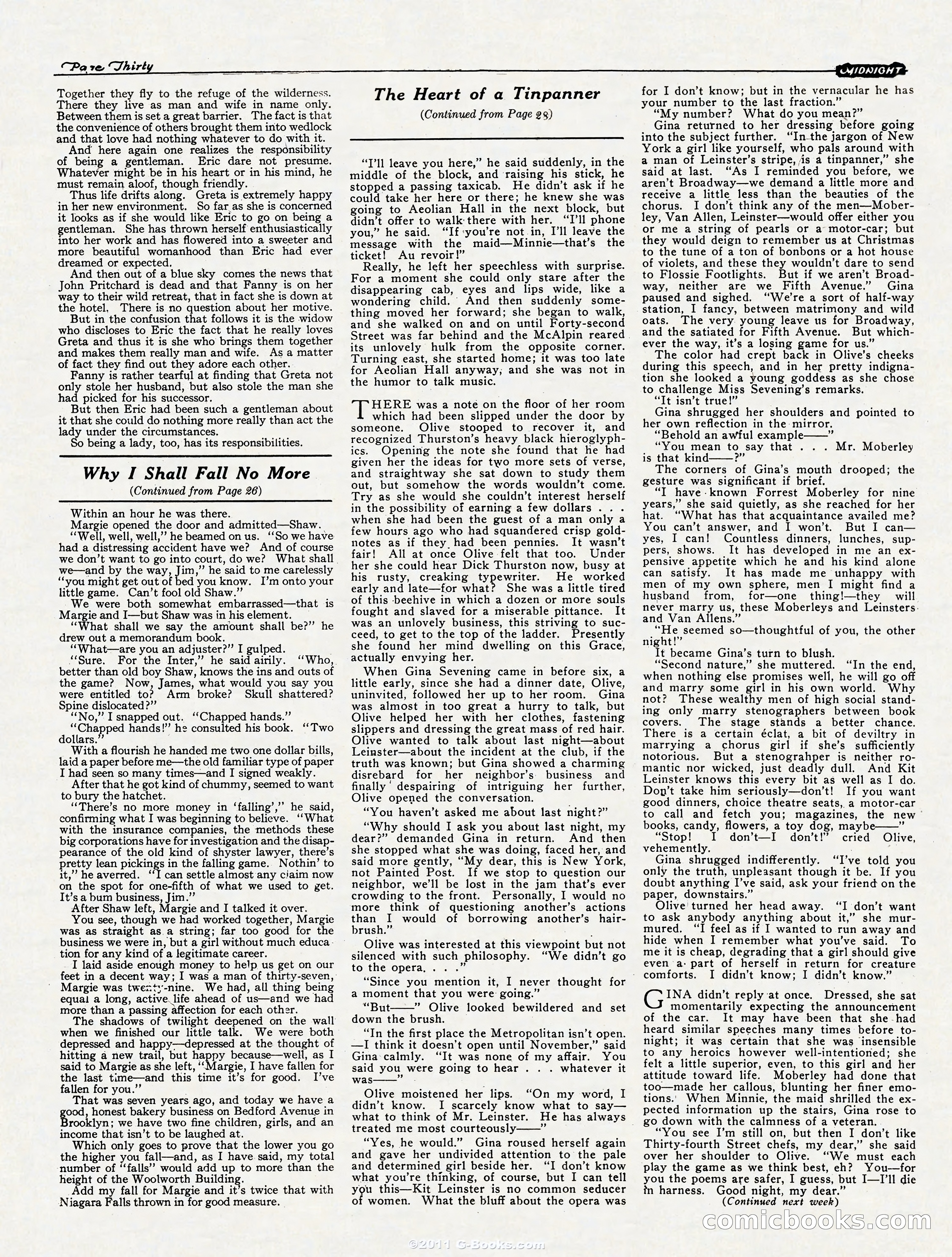 Midnight, October 21, 1922 — page 30 of 32