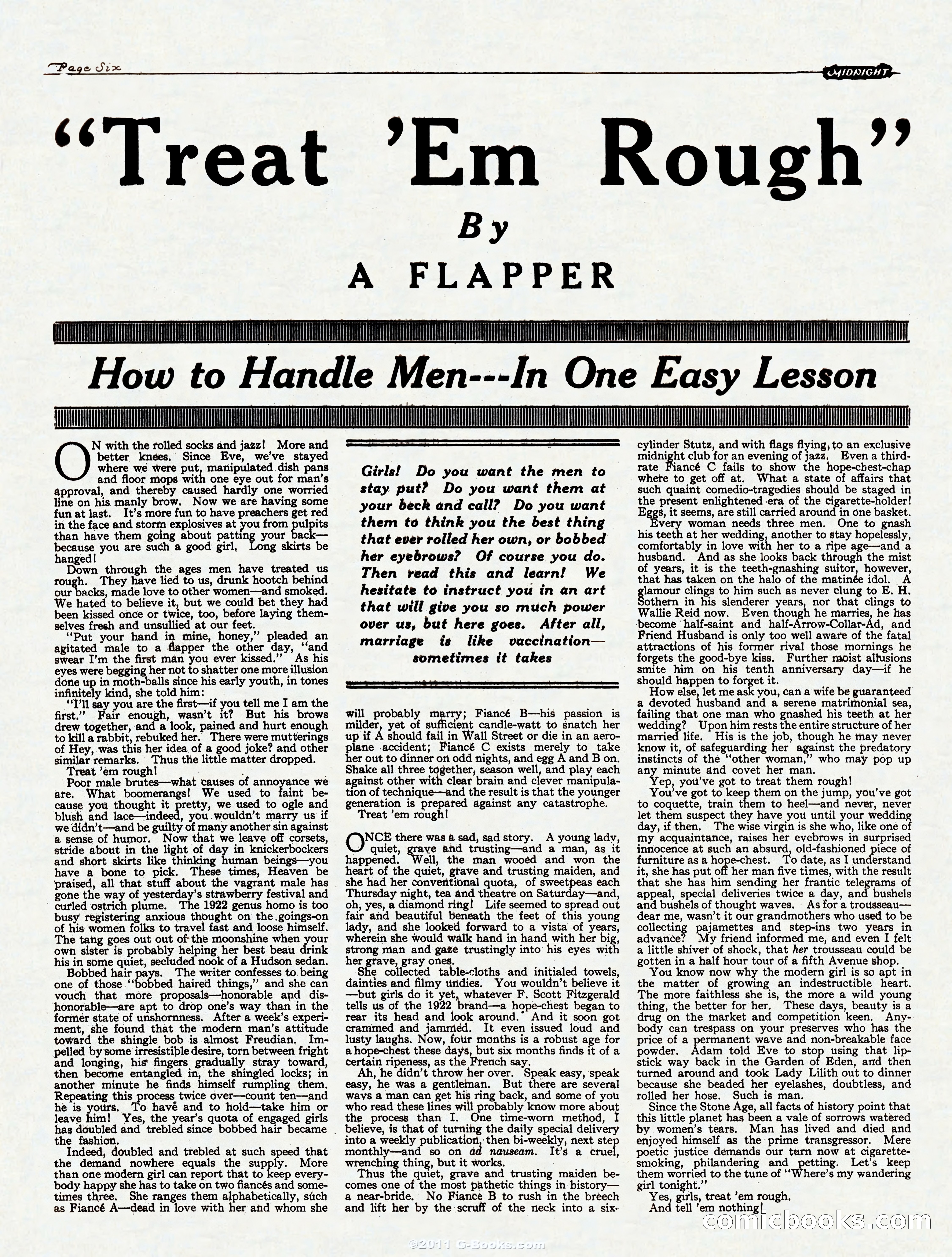 Midnight, October 28, 1922 — page 6 of 32