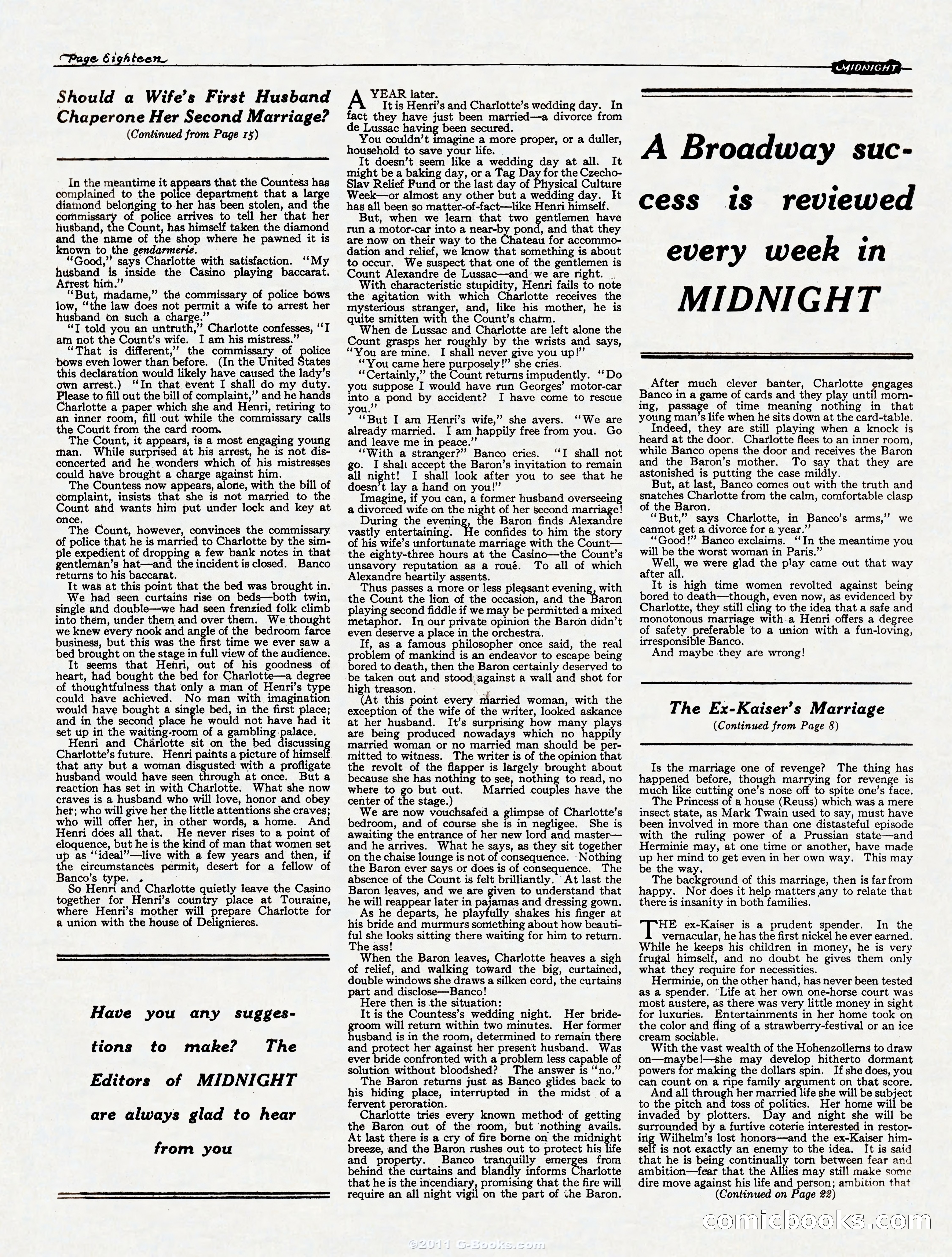 Midnight, October 28, 1922 — page 18 of 32