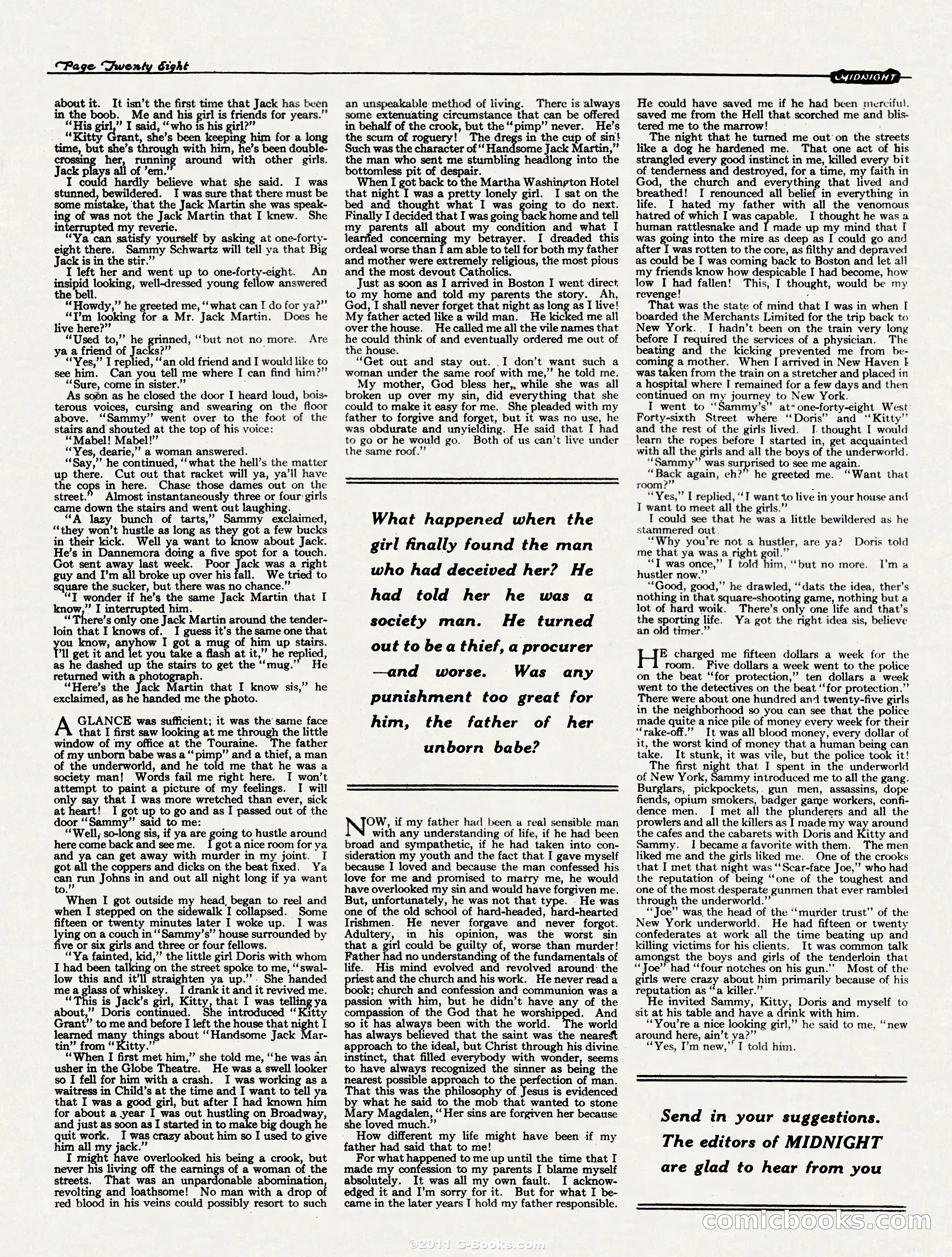 Midnight, October 28, 1922 — page 28 of 32