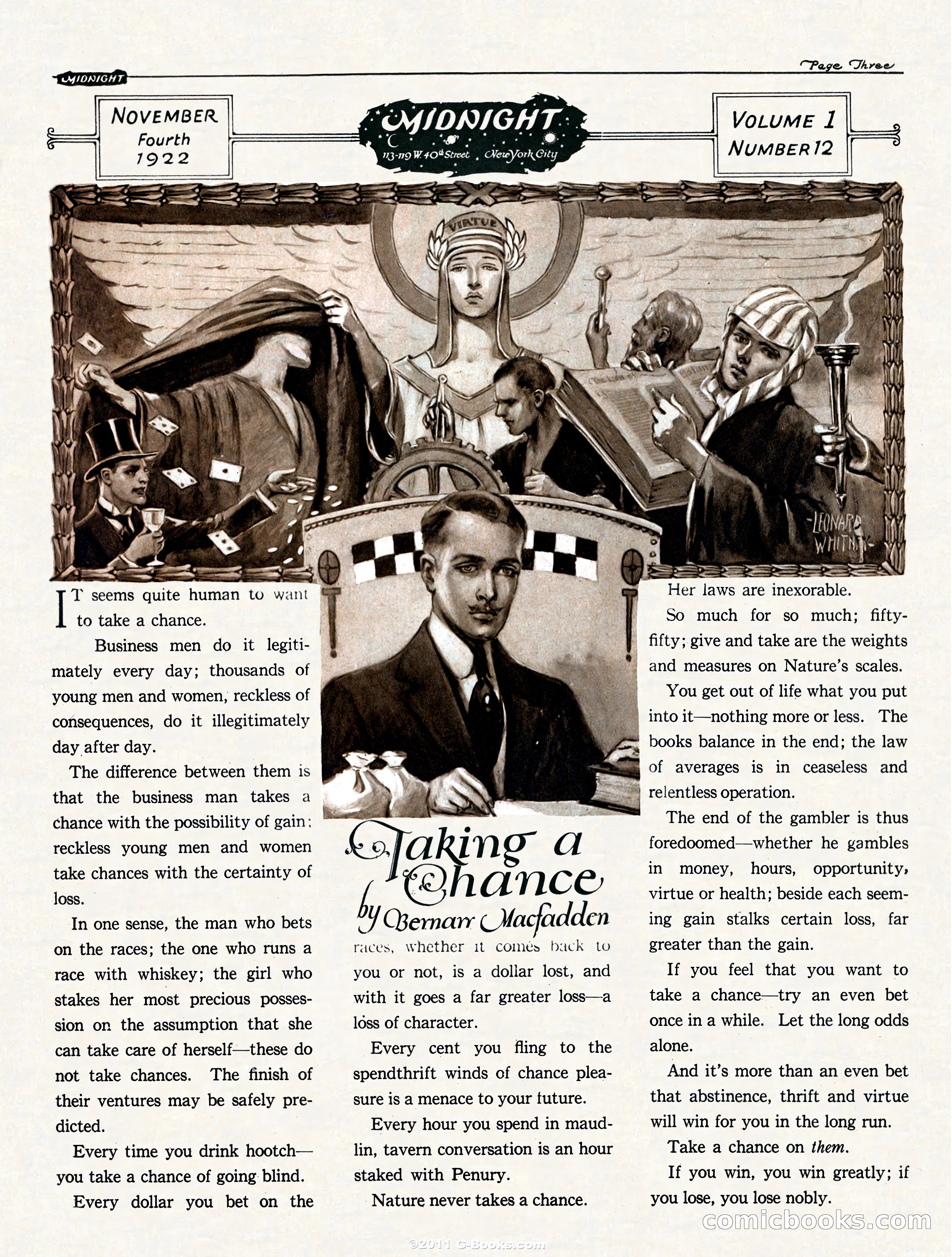 Midnight, November 4, 1922 — page 3 of 32